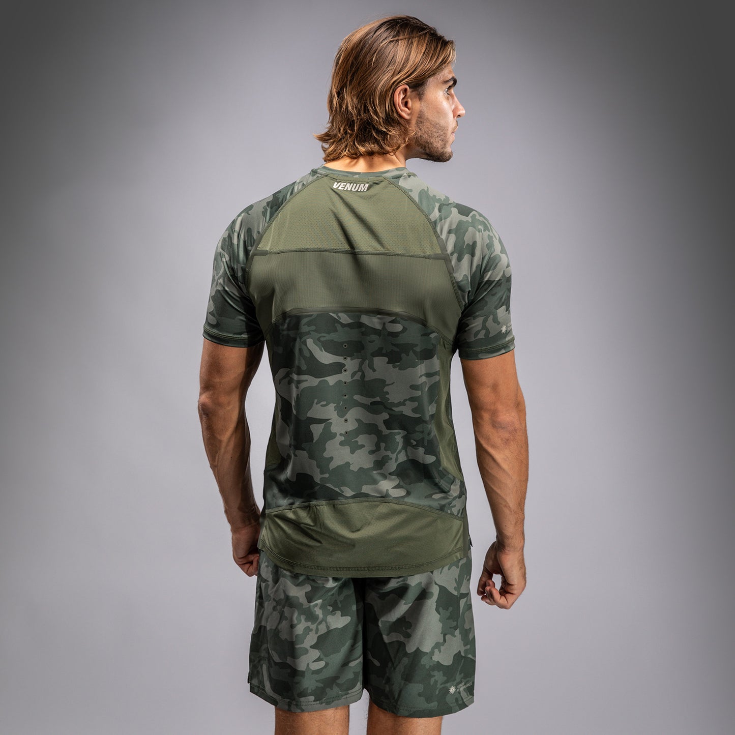 Venum G-Fit Air Camiseta Dry-Tech para Hombre - Camuflaje Militar