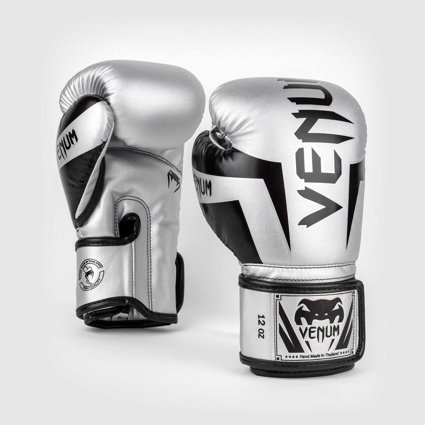 Venum Elite Guantes de boxeo - Plata/Negro