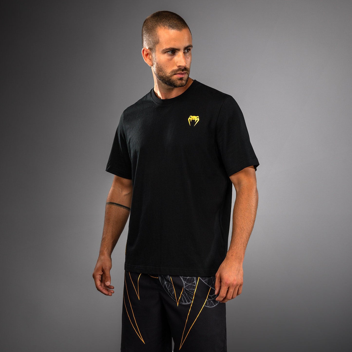 Venum Serpenti Camiseta – Negro/Plata/Dorado