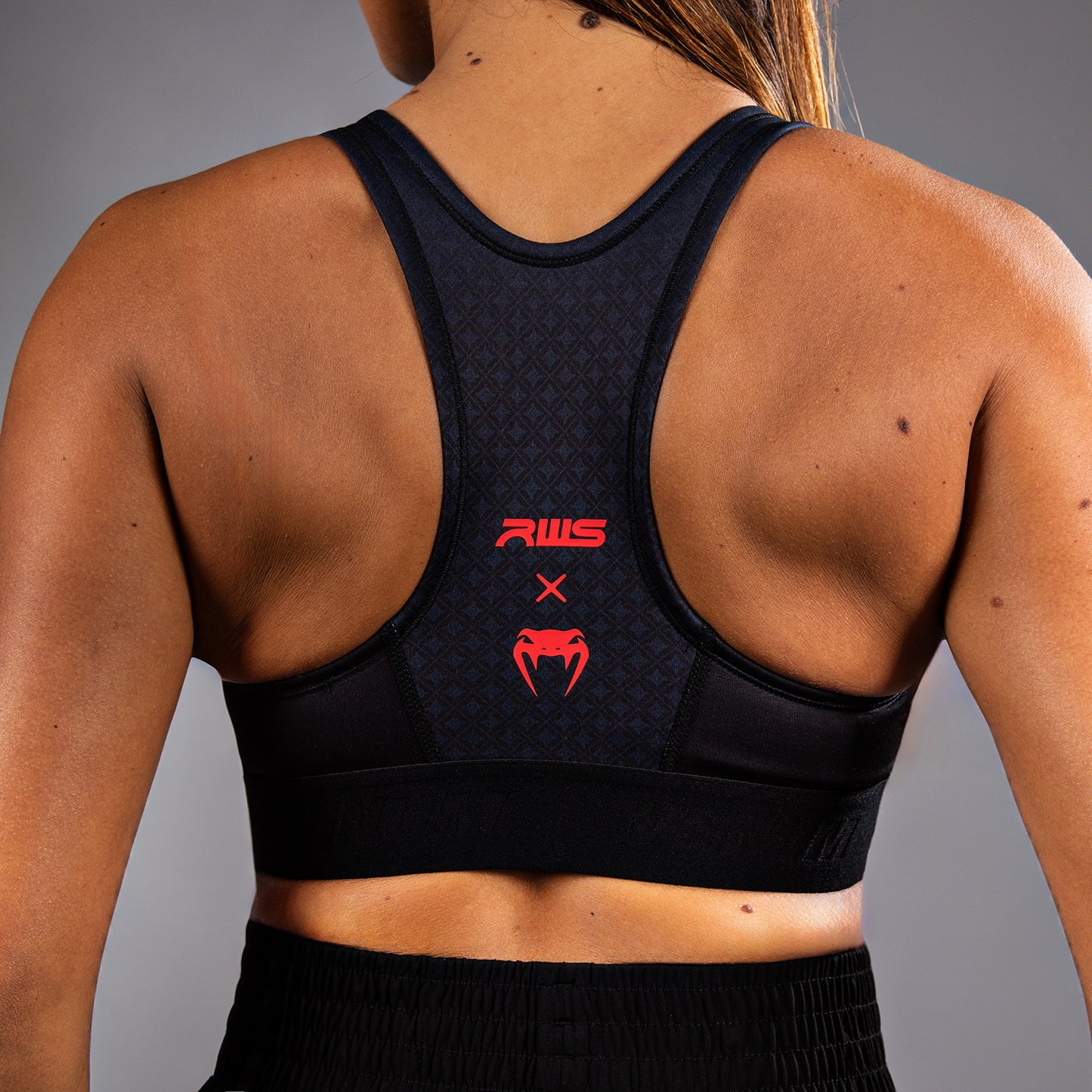 Venum x RWS 2.0 Sujetador Deportivo Mujer – Negro/Rojo