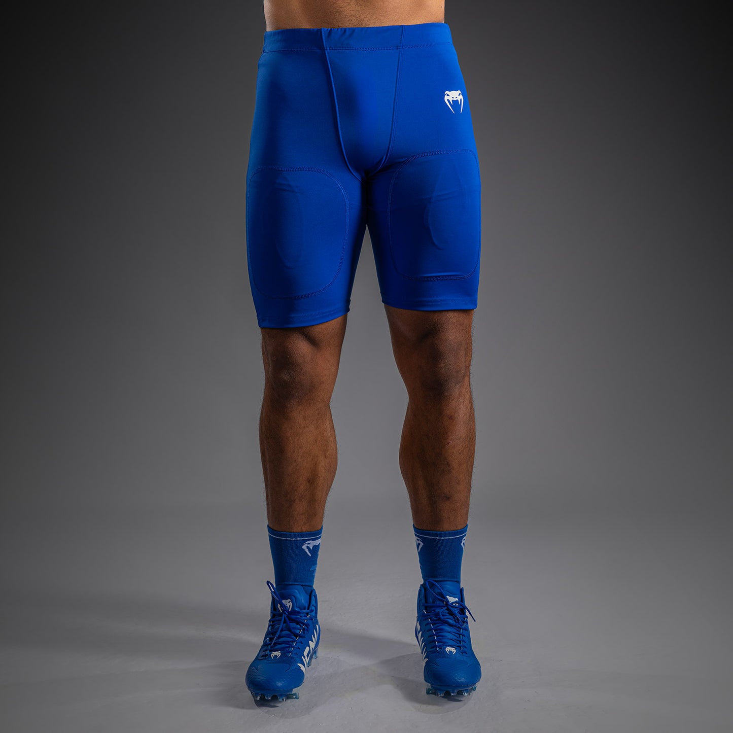 Venum Elite Fútbol Short de Compresión - Azul Real