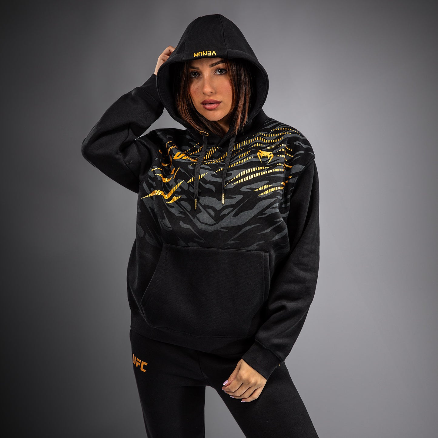 UFC Fusion by Venum Replica Sudadera con Capucha para Mujer - Champion