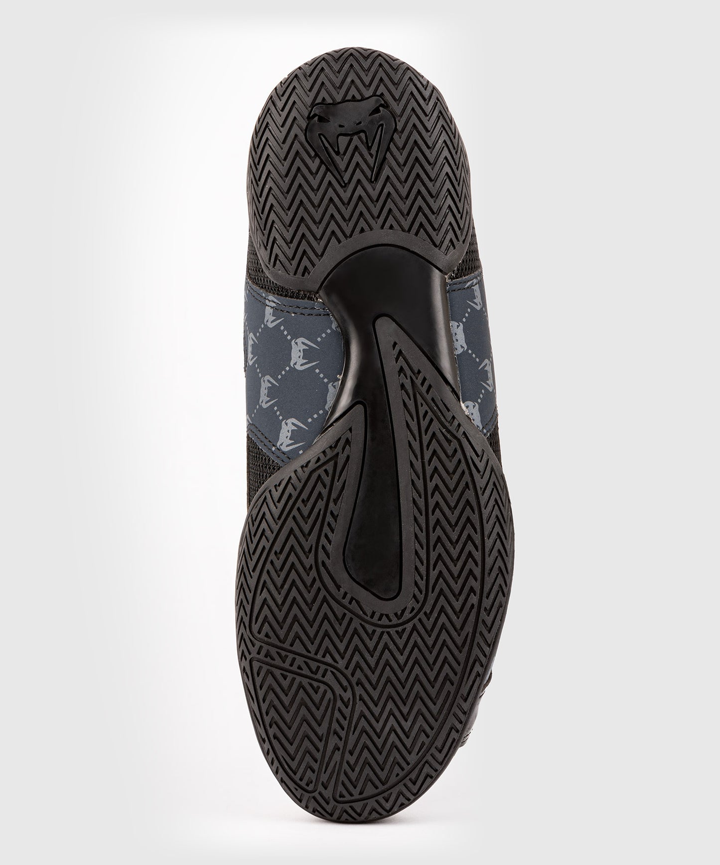 Zapatillas de boxeo Venum Elite Evo Monogram  - Negro/Azul marino
