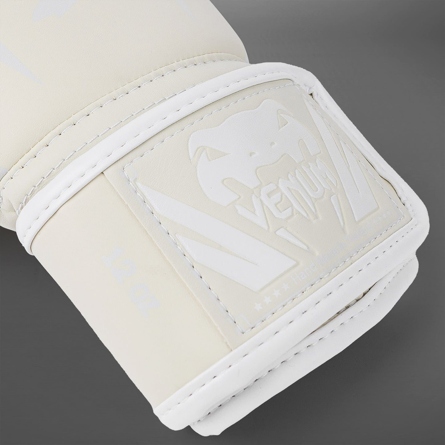 Guantes de Boxeo Venum Elite - Blanco/Marfil