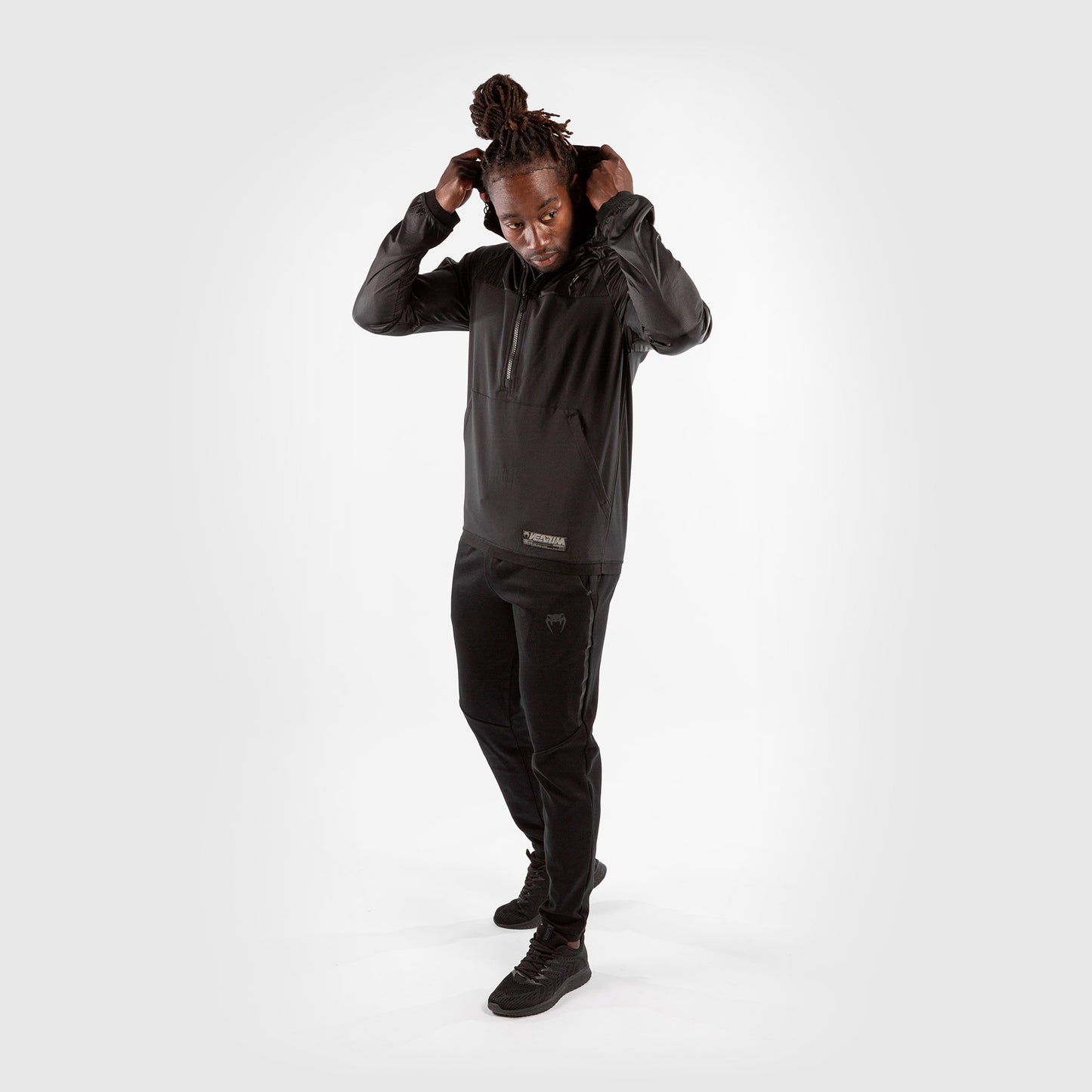 Sudadera con capucha Venum Laser XT - Negro/Negro