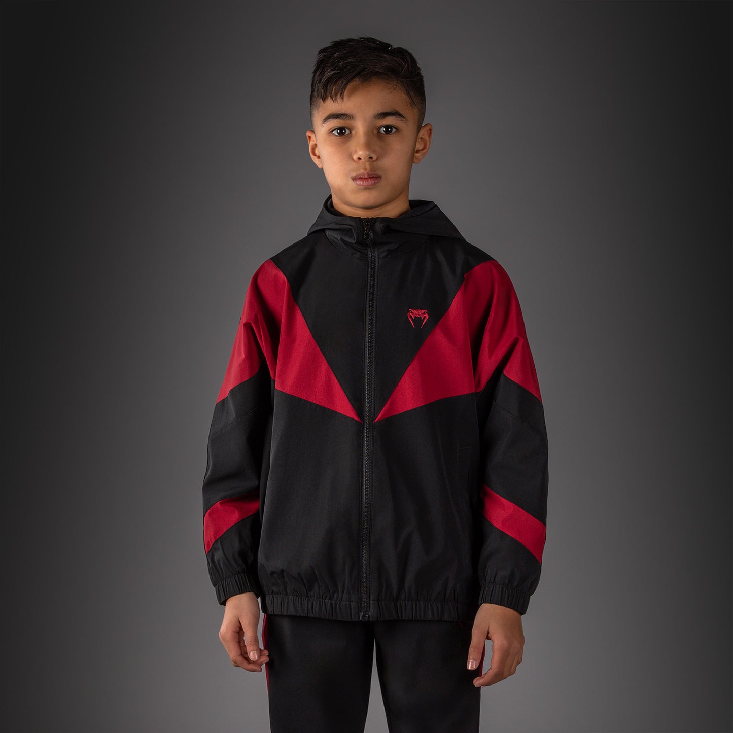 Venum Vectra Chaqueta de Chándal para Niño - Negro/Rojo