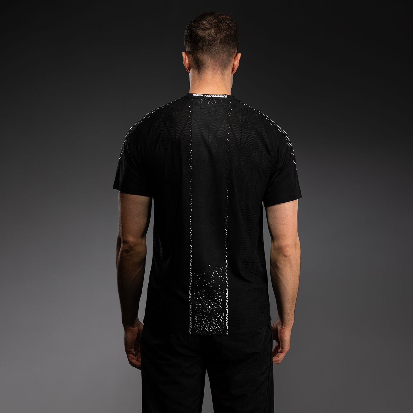 UFC Zenith by Venum Authentic Fight Night Camiseta oficial Walkout Hombre Personalizado - Negro