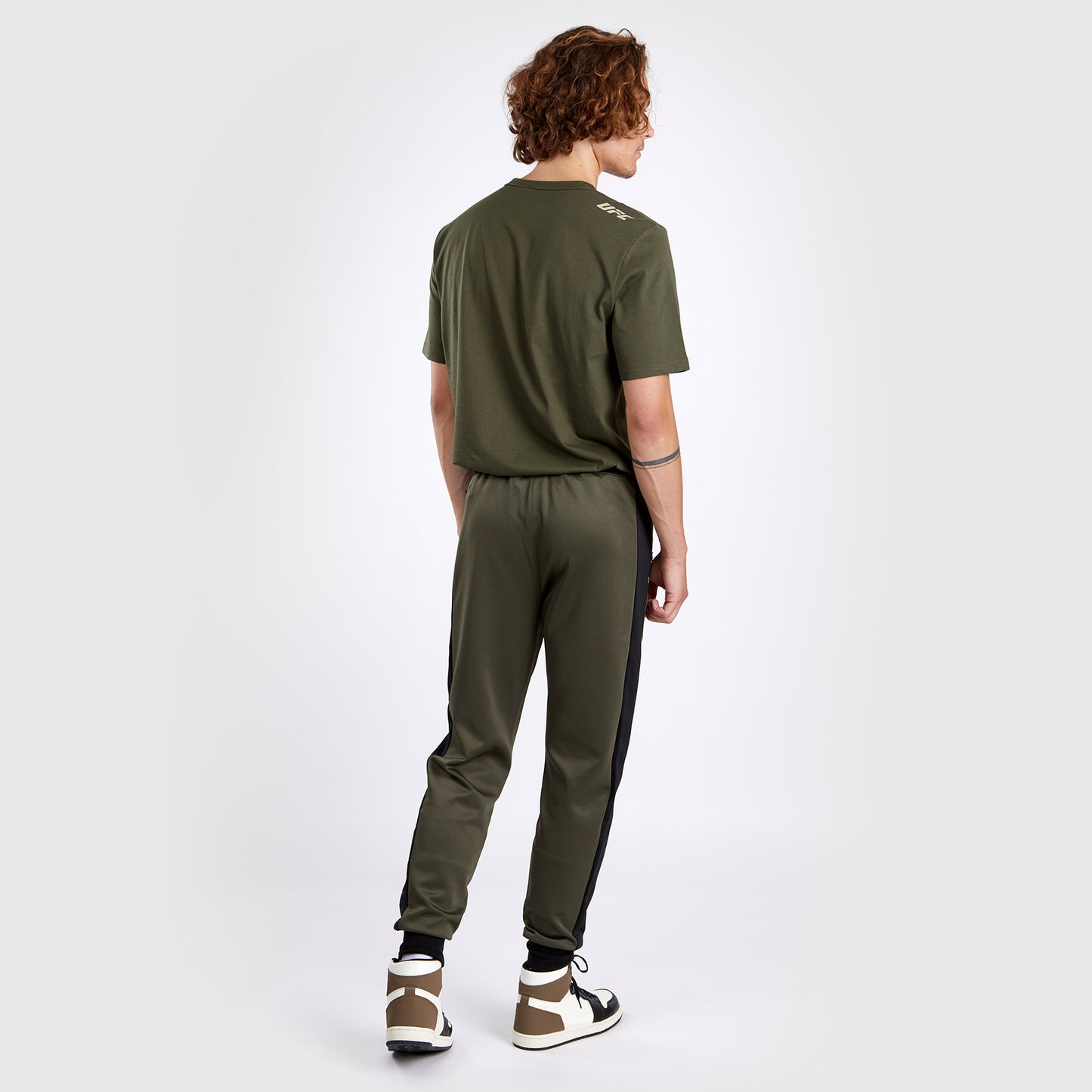 UFC Adrenaline by Venum Fight Week Pantalón de chándal de alto rendimiento para Hombre - Caqui/Bronce