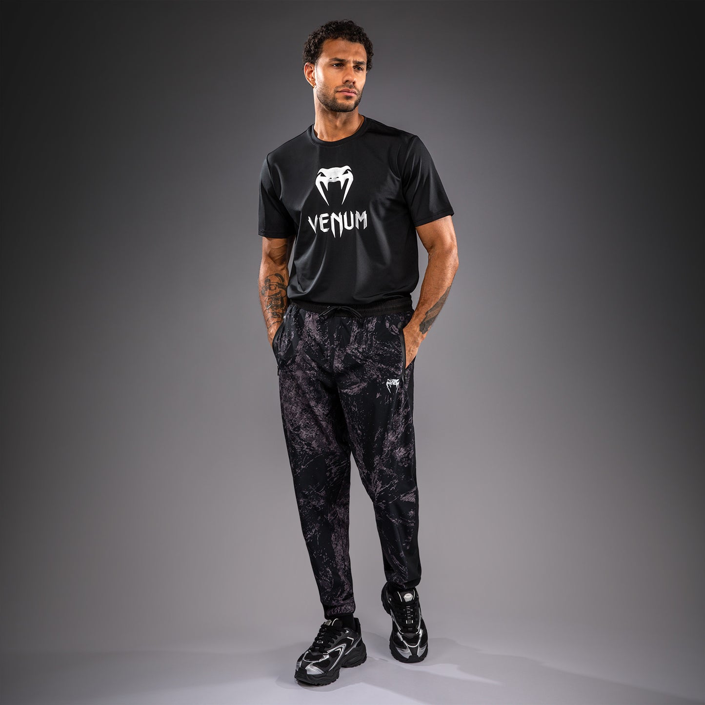 Venum Rage & Workout Pantalón Jogger - Negro/Gris