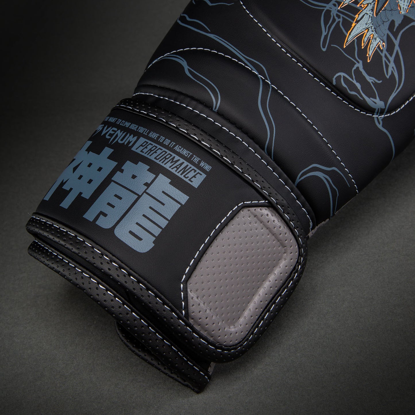 Venum Thunder Dragon Guantes de Boxeo – Negro/Gris/Cobre