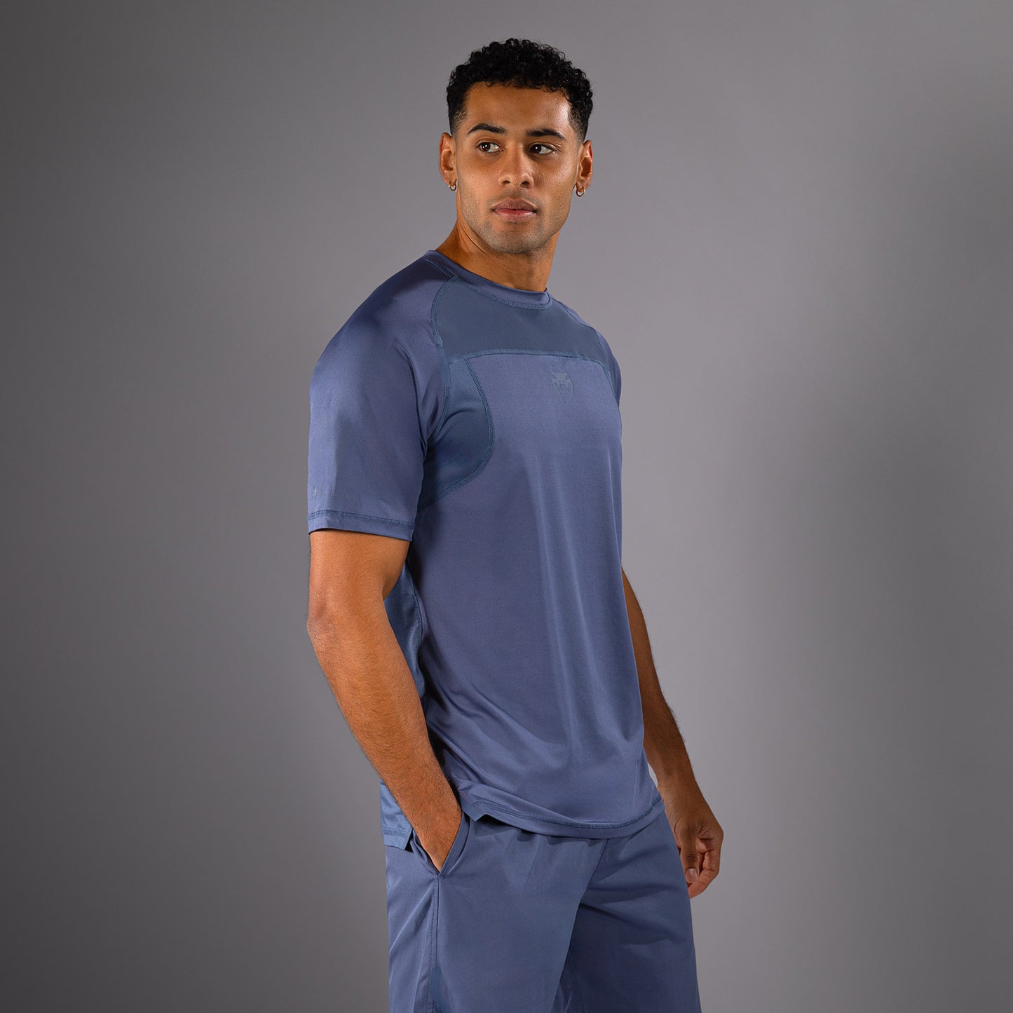 Venum G-Fit Air Camiseta Dry-Tech para Hombre - Azul Niebla