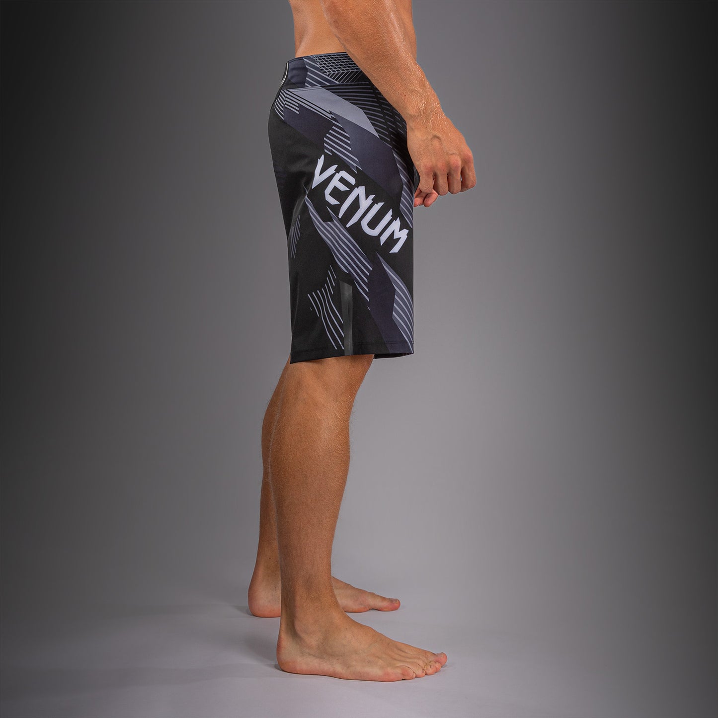 Venum No-Gi 6.0 Pantalón Corto de Combate - Negro/Blanco
