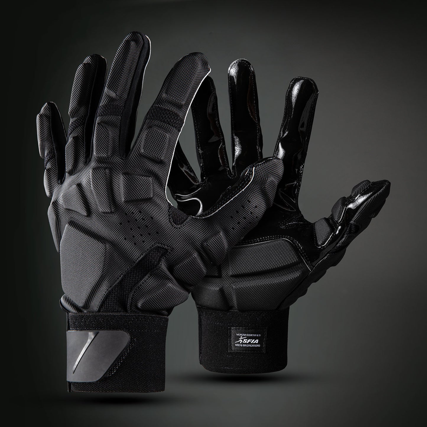 Venum Elite Guantes de Fútbol - Negro