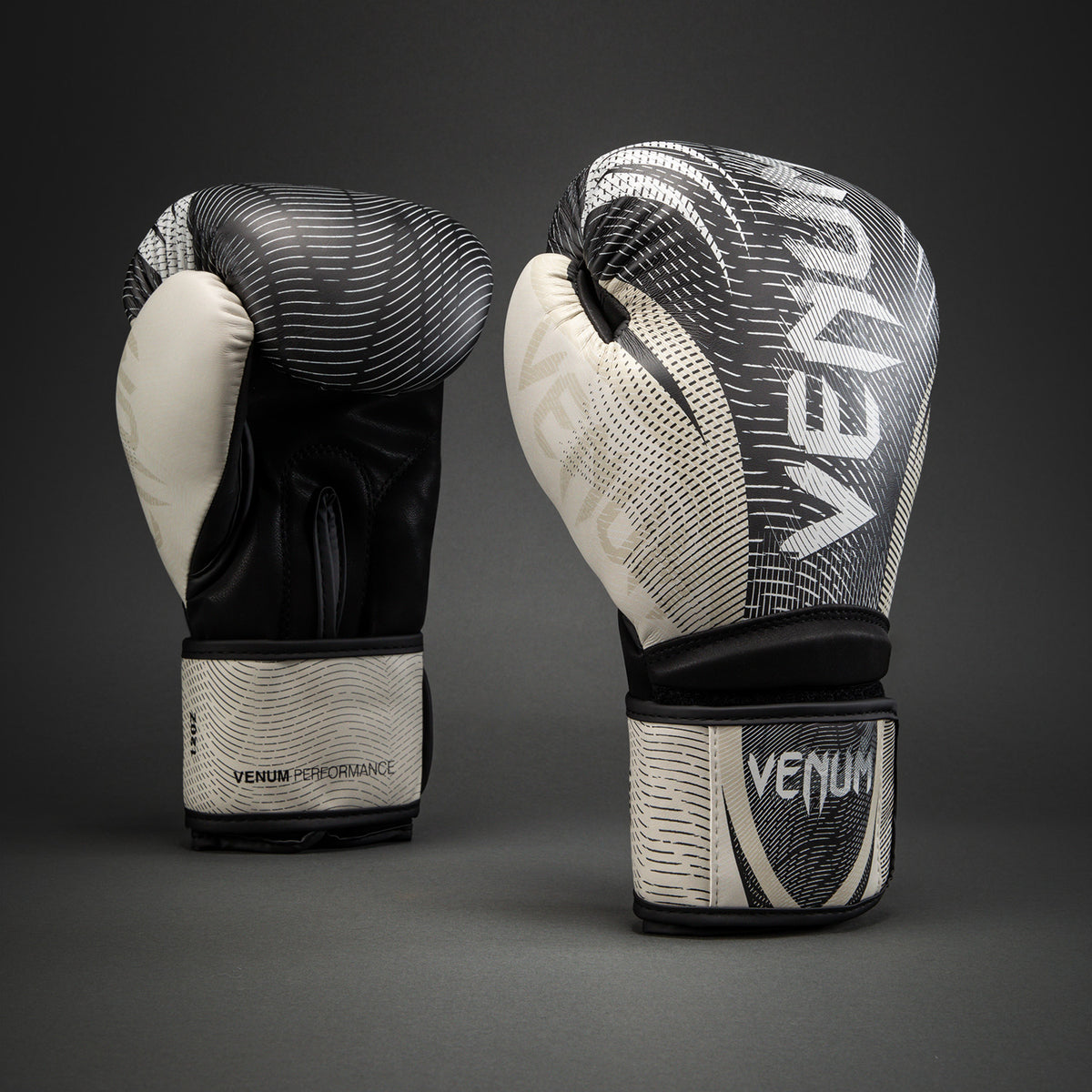 Venum Impact Galactic 3.0 Guantes de Boxeo - Blanco Hueso/Negro