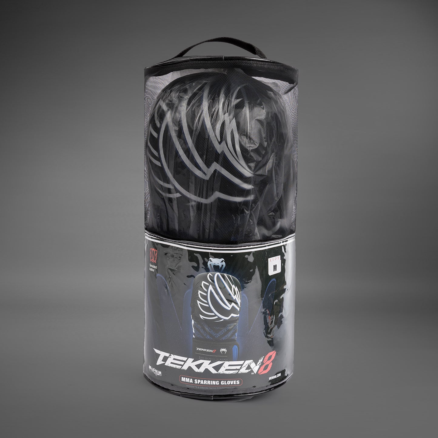 Venum x TEKKEN 8 - Jin Kazama Guantes de Sparring MMA - Azul/Negro/Blanco
