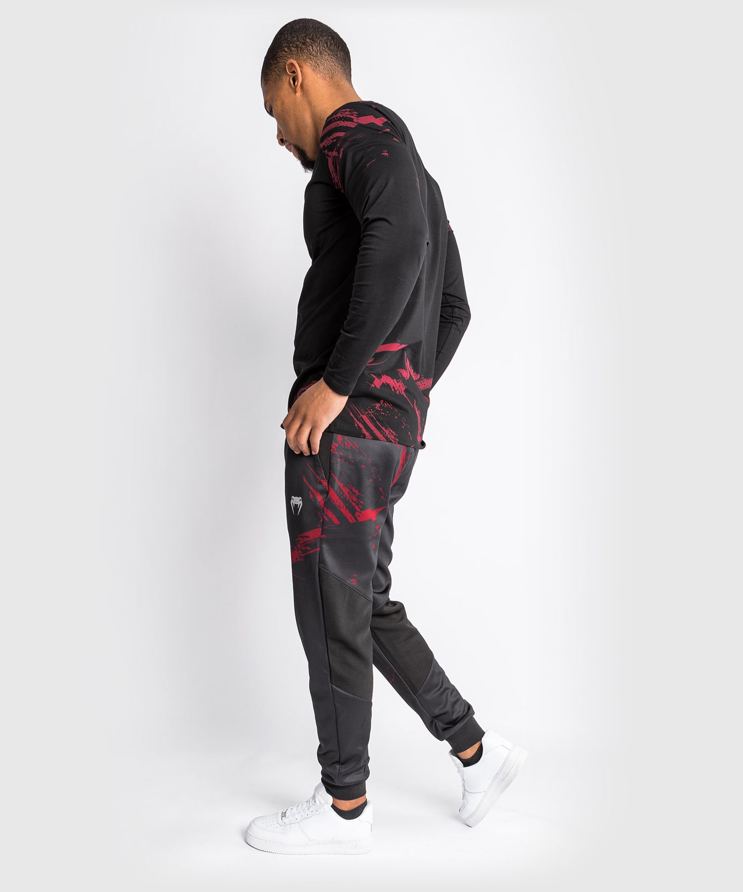 Pantalones deportivos UFC Venum Authentic Fight Week 2.0  - Negro/Rojo