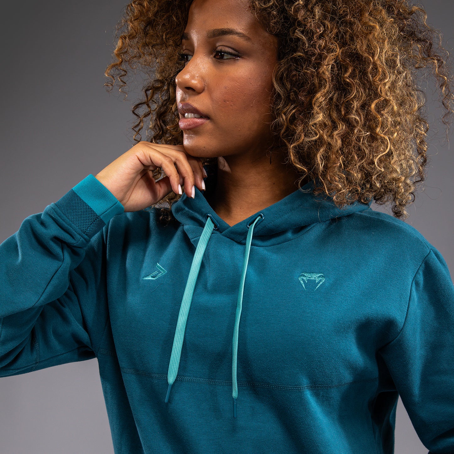 Venum x Demi Sudadera con Capucha - Azul Azur