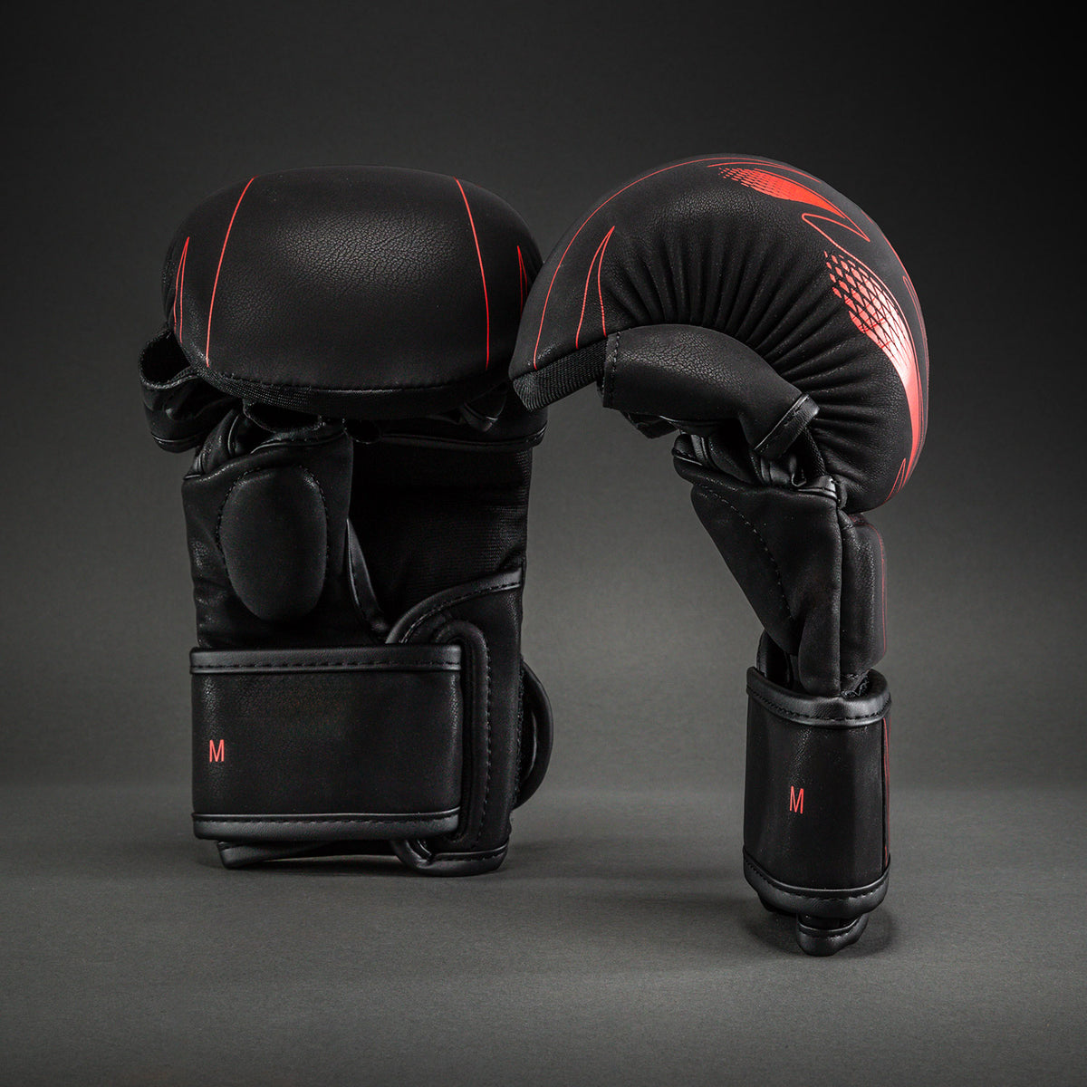 Venum Amazonia Reborn Guantes de sparring MMA - Negro/Rojo