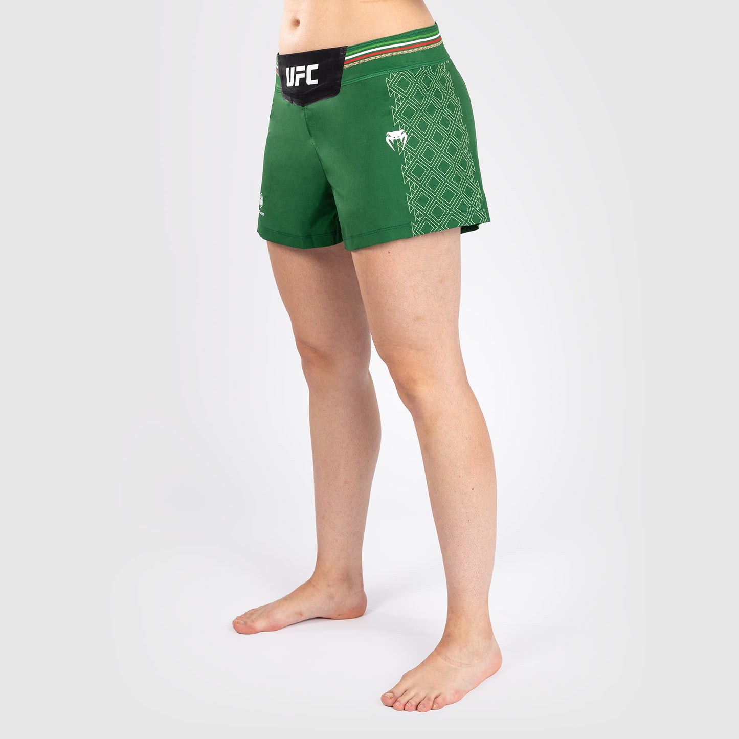 Noche UFC by Venum Authentic Fight Night Shorts de combate para mujer - Verde