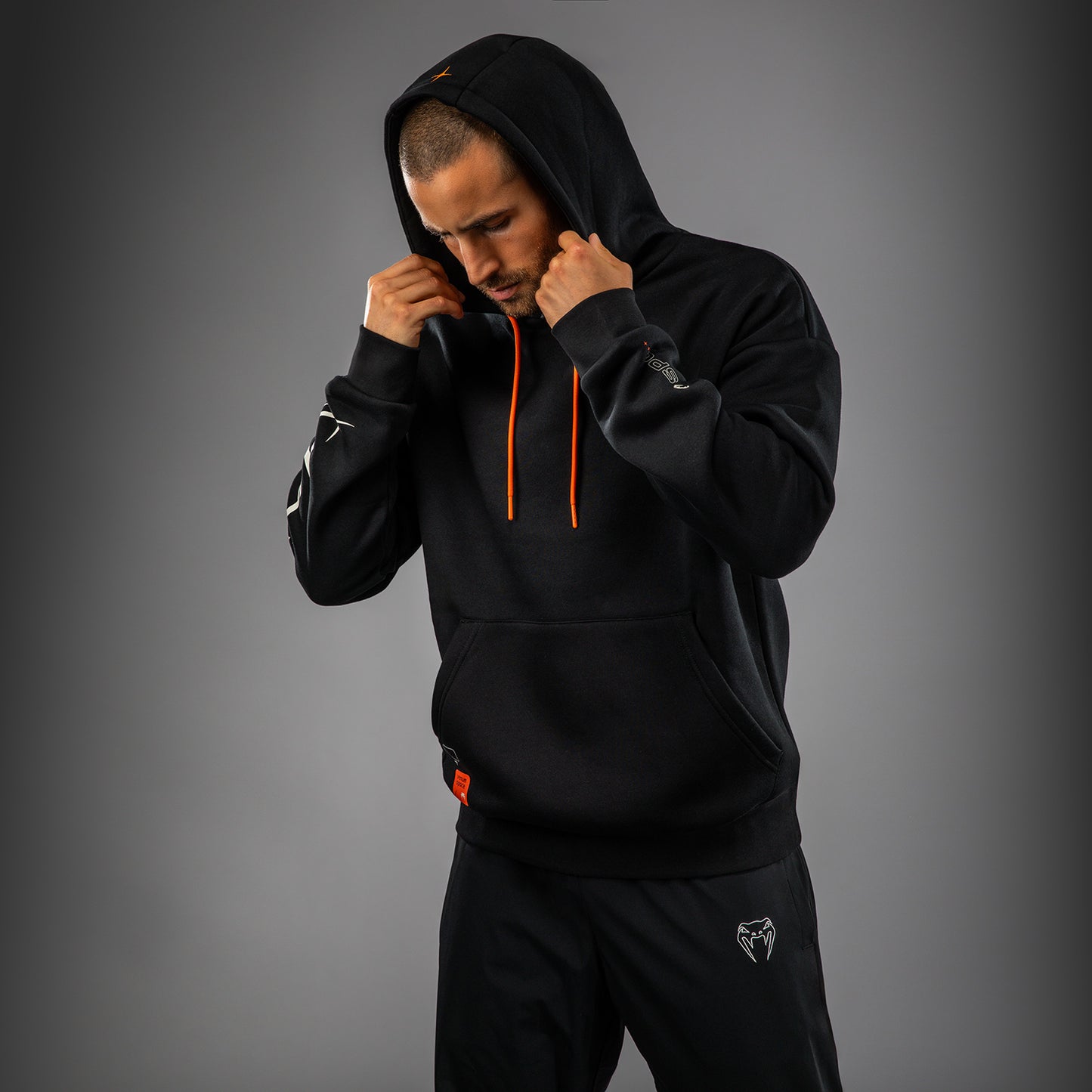 Venum Eclipse Sudadera con Capucha – Negro/Marfil