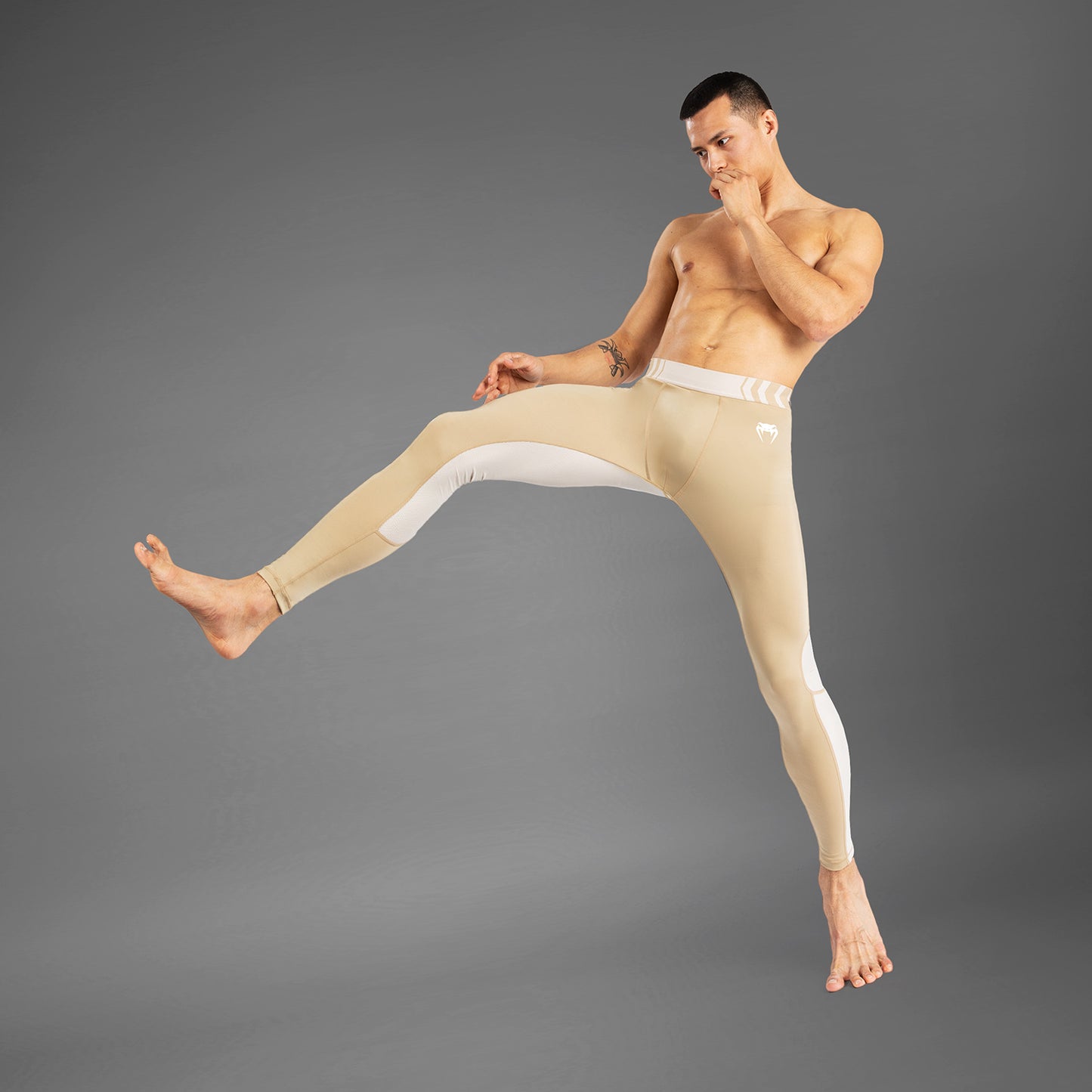 Venum Tempest Mallas para Hombre - Beige/Arena