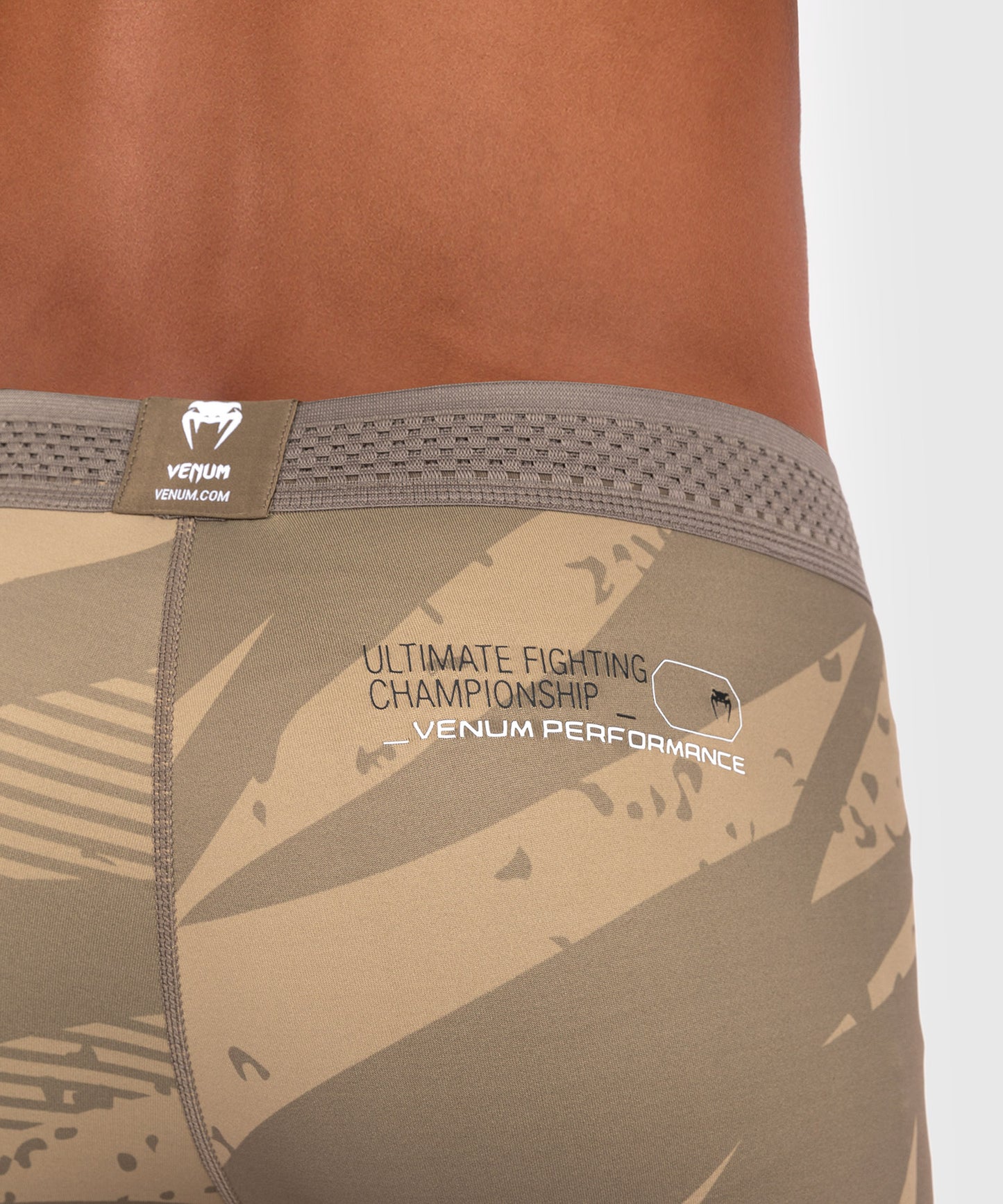 UFC Adrenaline By Venum Fight Week Hombre Vale Tudo Short - Desert Camo