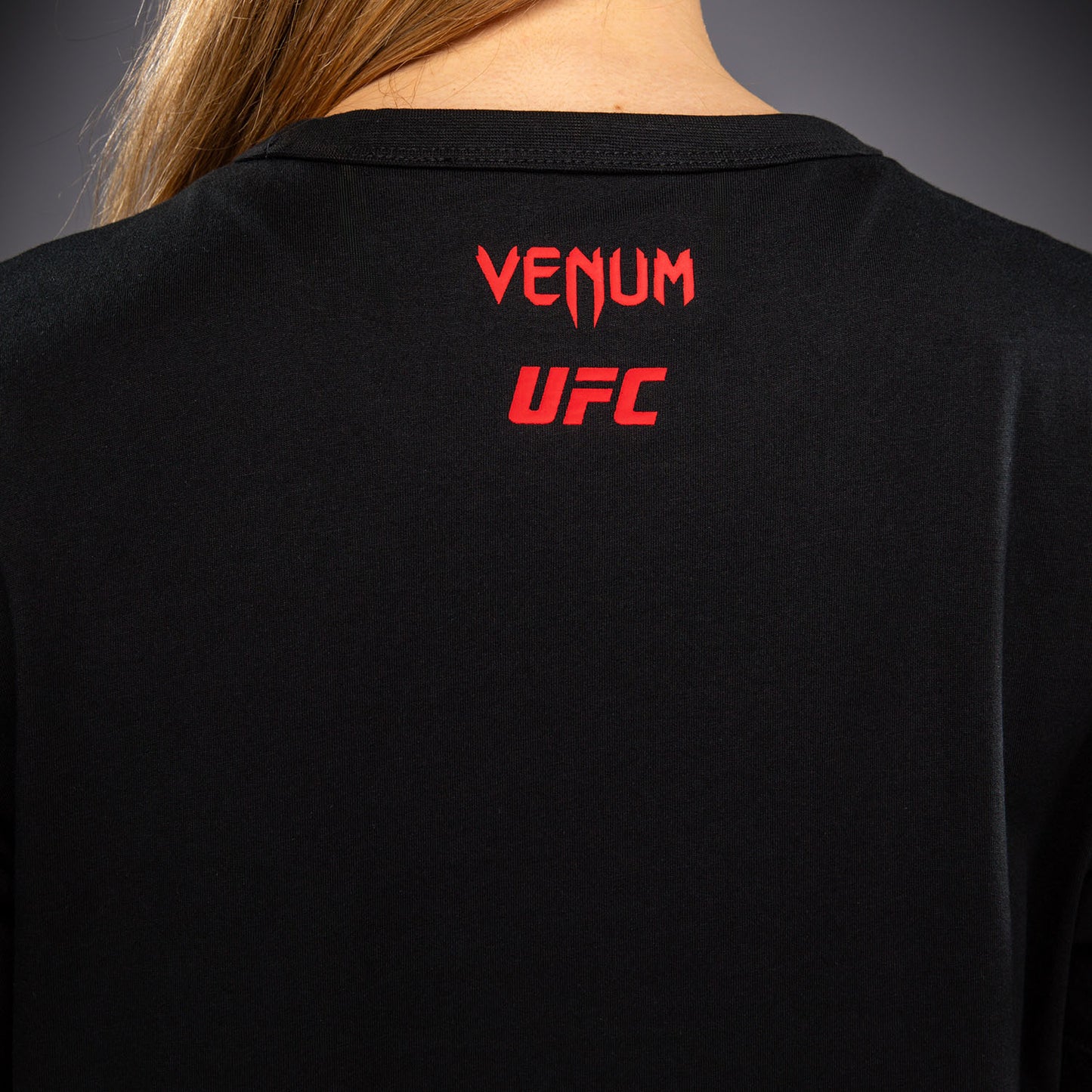 Venum UFC Unity by Venum Authentic Fight Week Camiseta de Manga Corta para Mujer - Negro