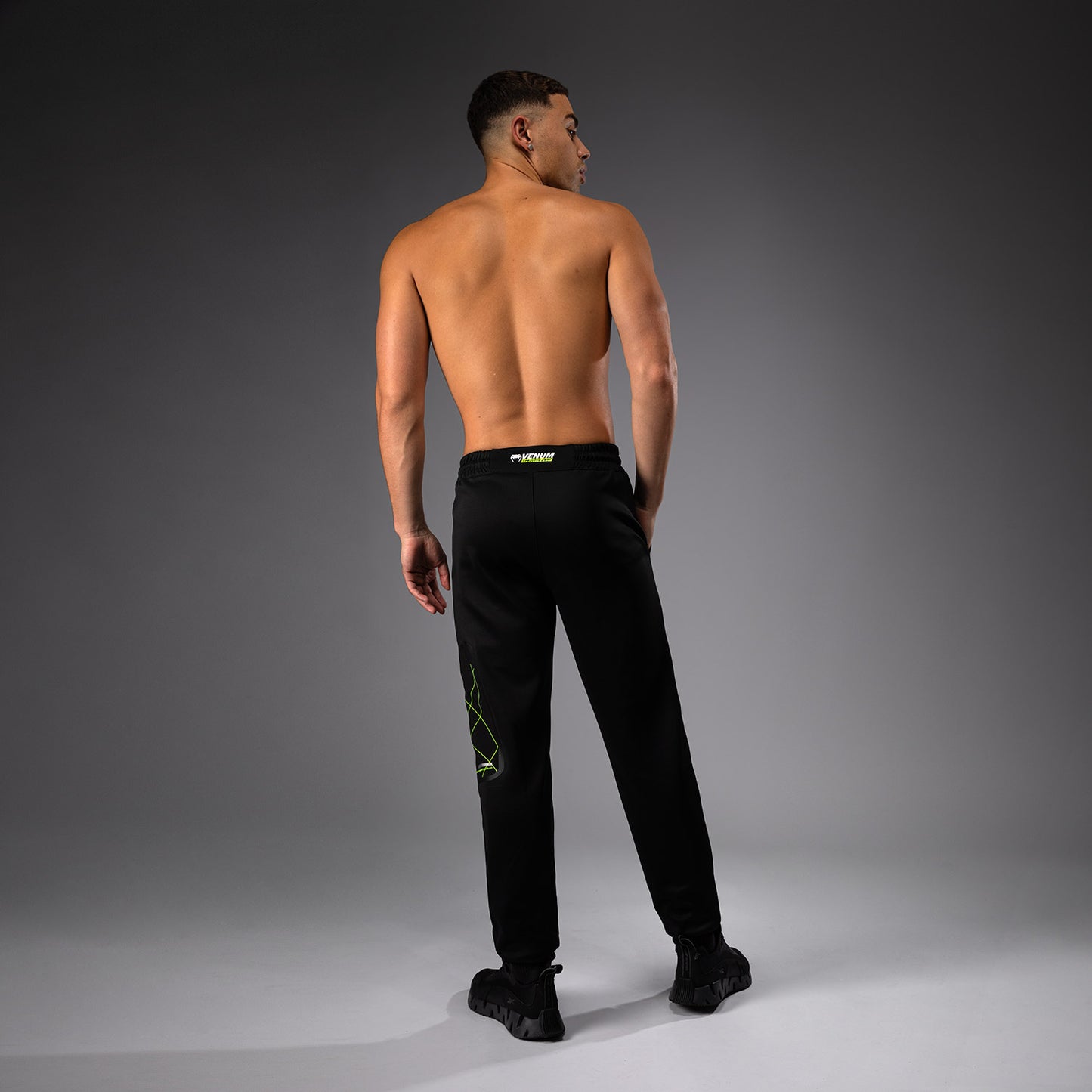 Venum Training Camp 4.0 Jogger - Negro/Verde neón