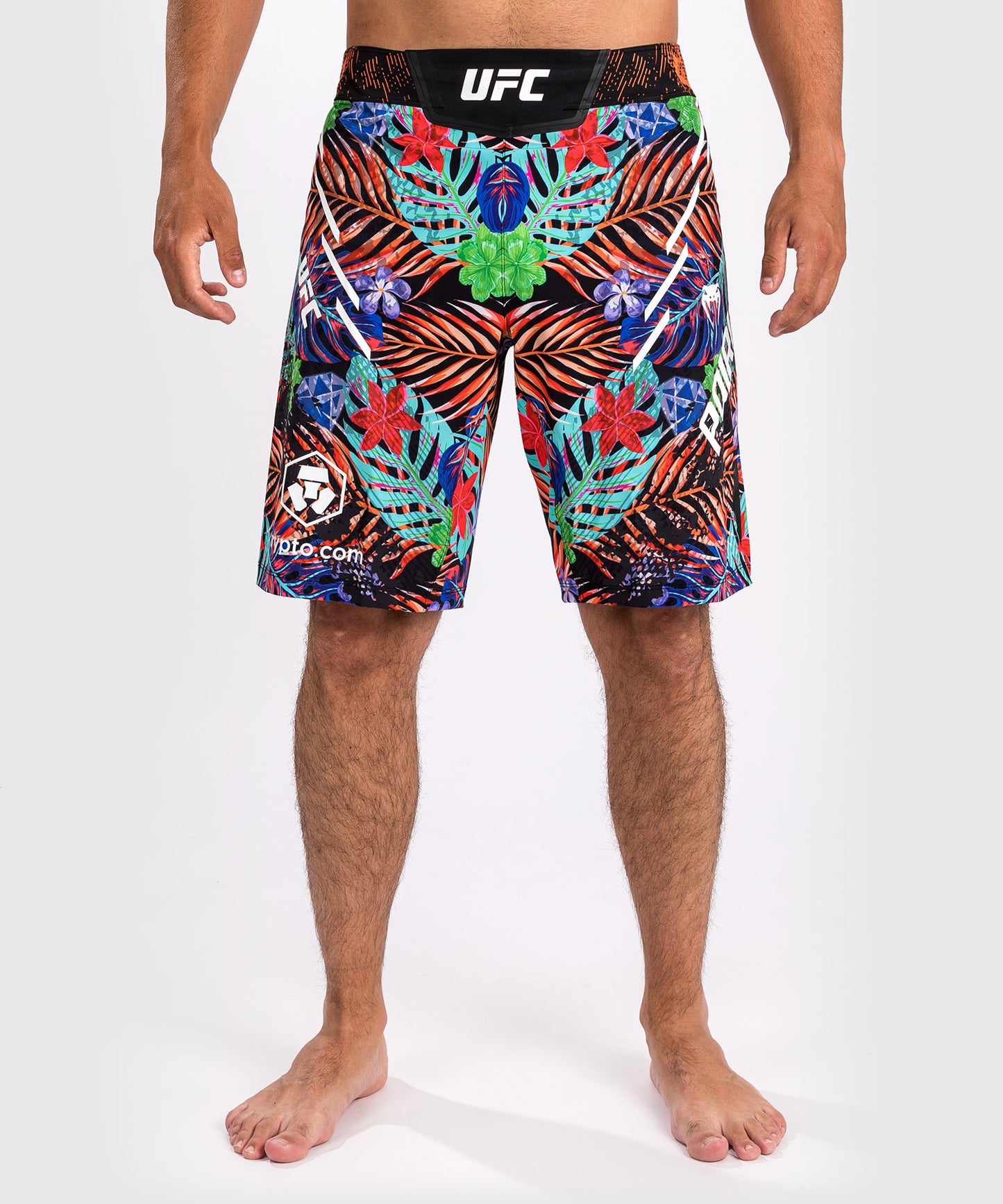 UFC Unrivaled by Venum Dustin Poirier Pantalones Cortos de Lucha para Hombres - Azul