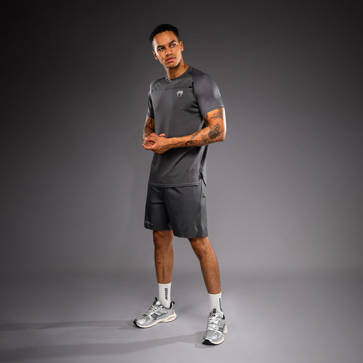 Venum G-Fit Scale Camiseta Dry Tech - Gris