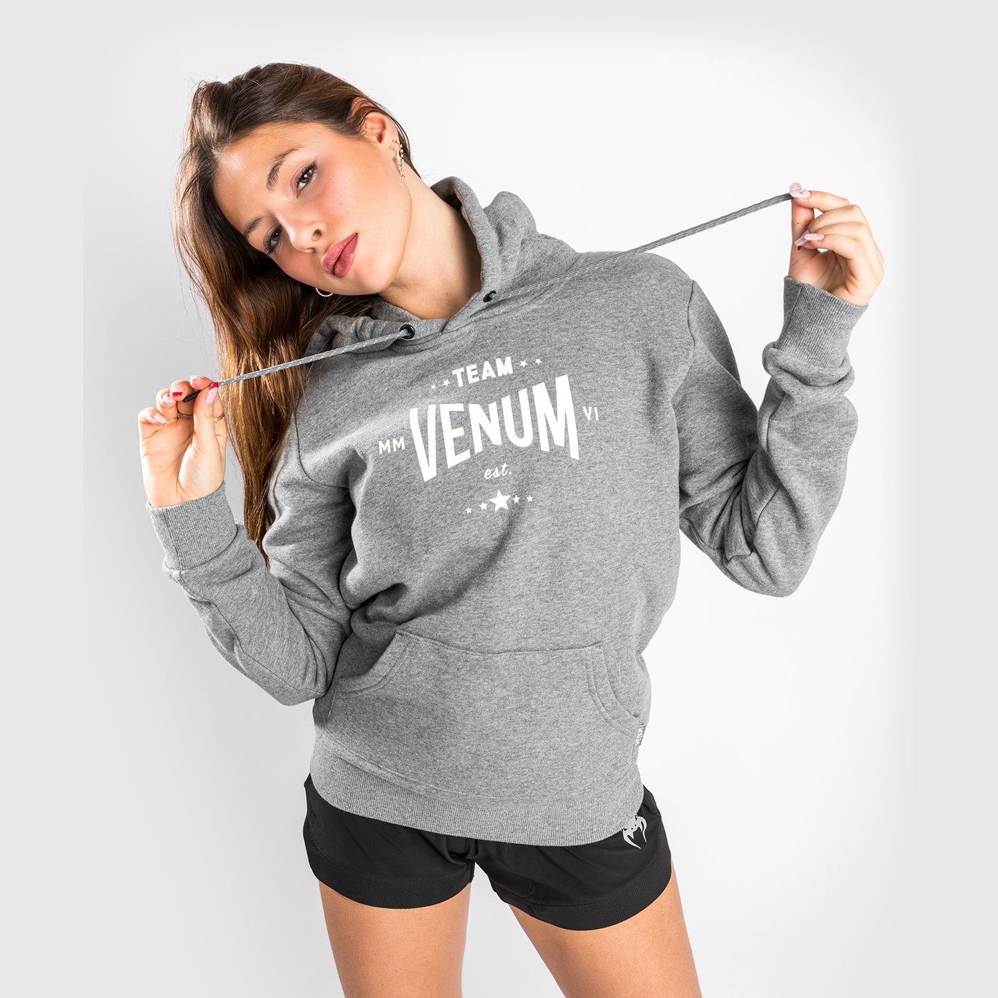 Sudadera con capucha Venum Team 2.0 - Para mujer - Gris claro