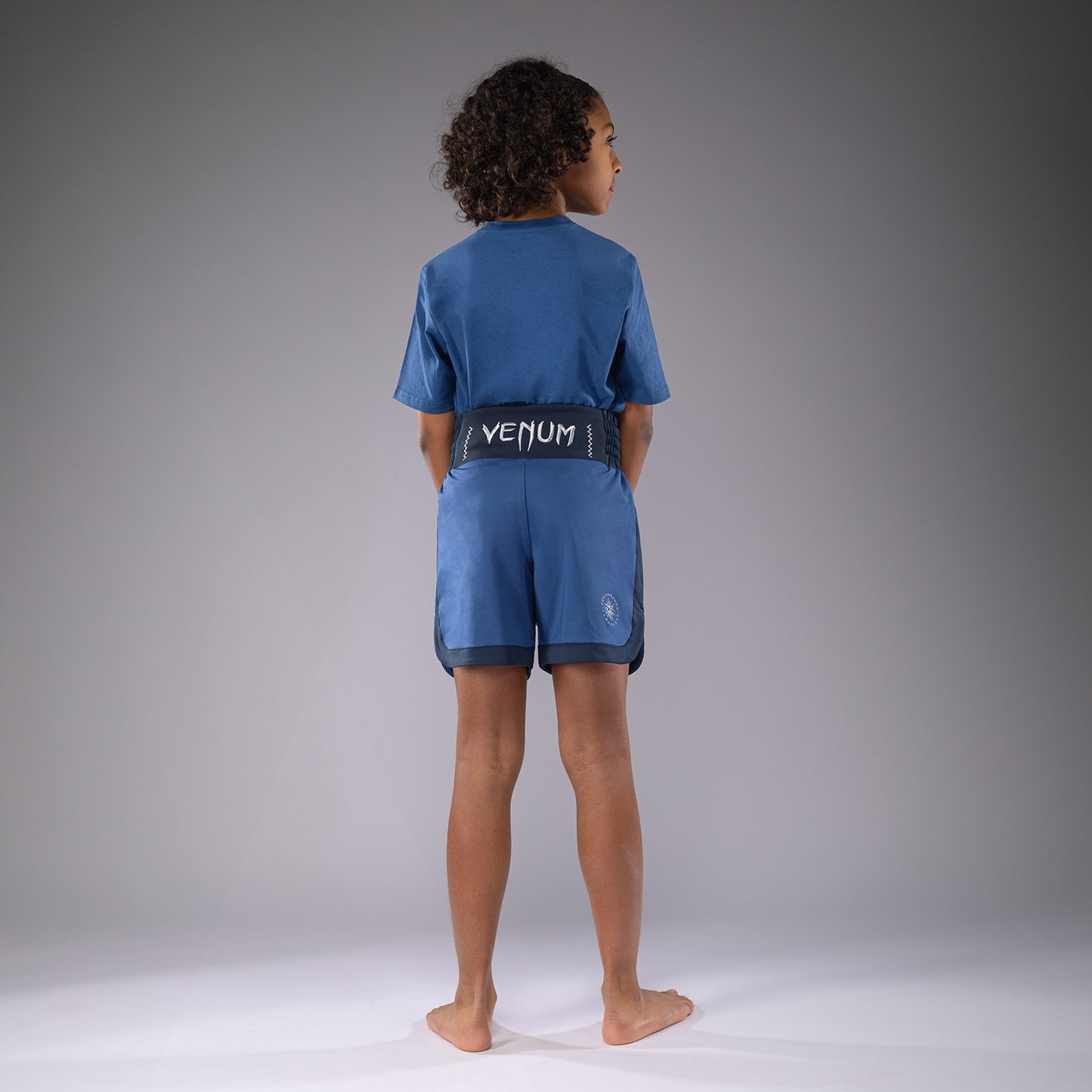 Venum Classic Short de boxeo para niños - Azul real