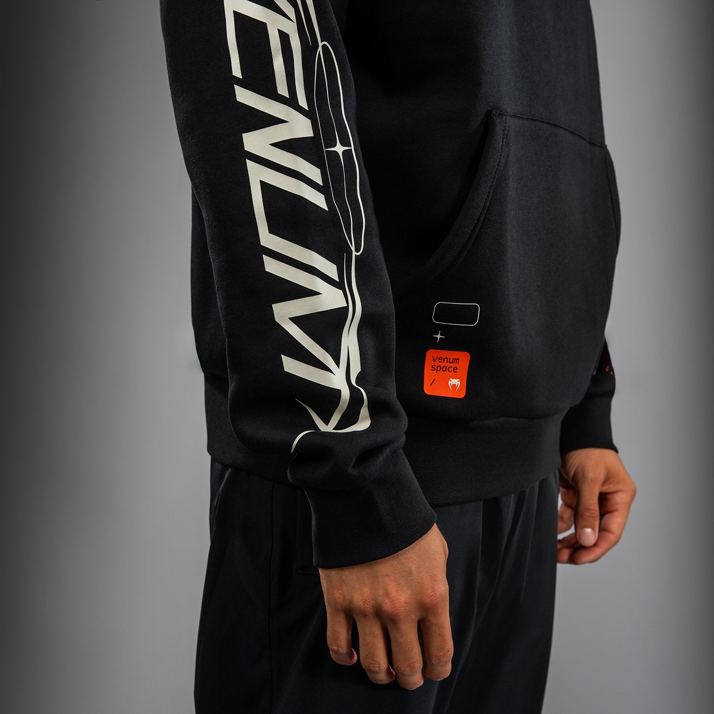 Venum Eclipse Sudadera con Capucha – Negro/Marfil