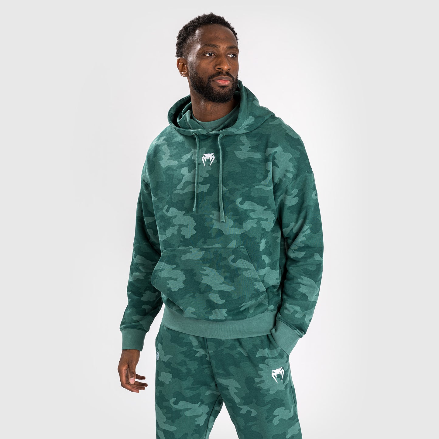 Venum Vortex XL Sudadera Con Capucha para Hombre - Camuflaje Turquesa