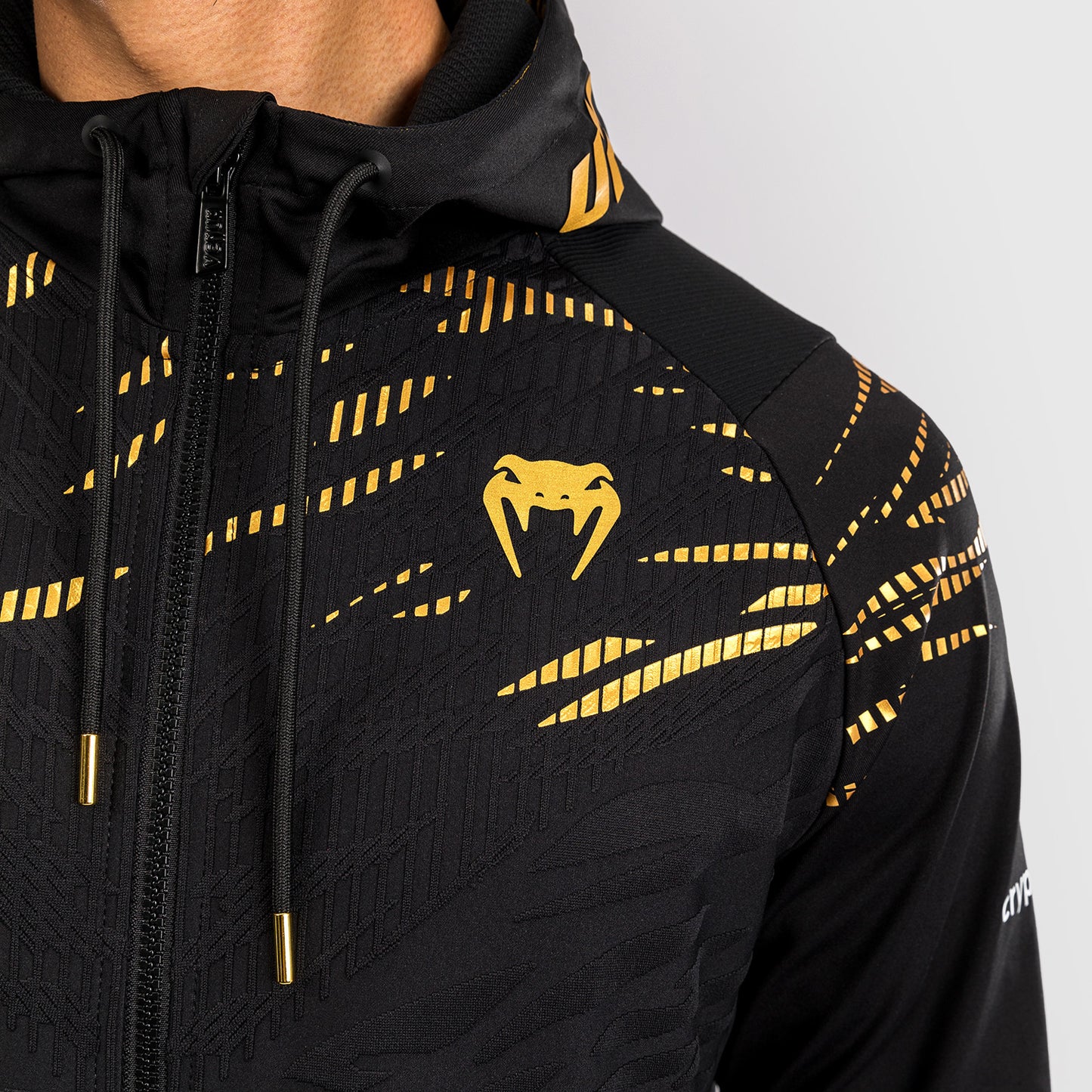 UFC Fusion by Venum Authentic Fight Night Sudadera con Capucha para Hombre - Champion