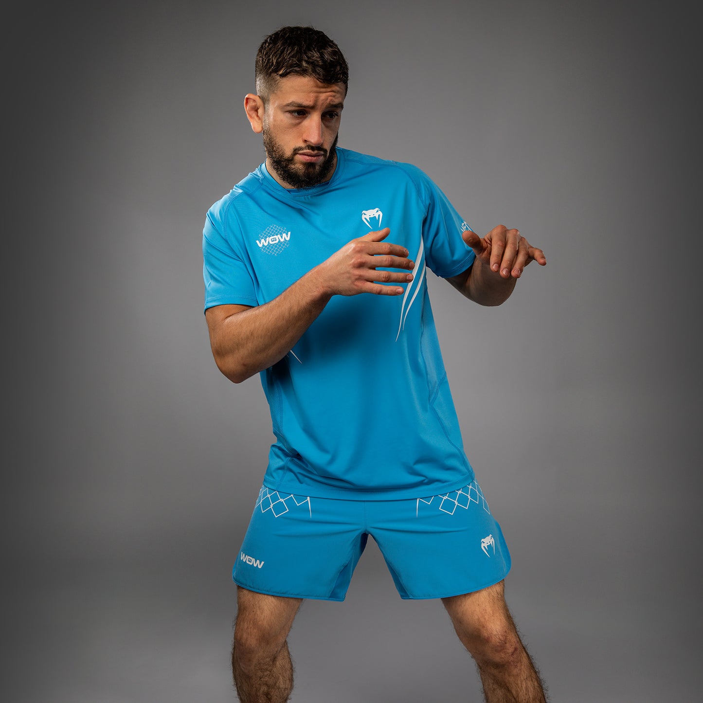 Venum x WOW FC Camiseta Dry-Tech - Azul Pacífico