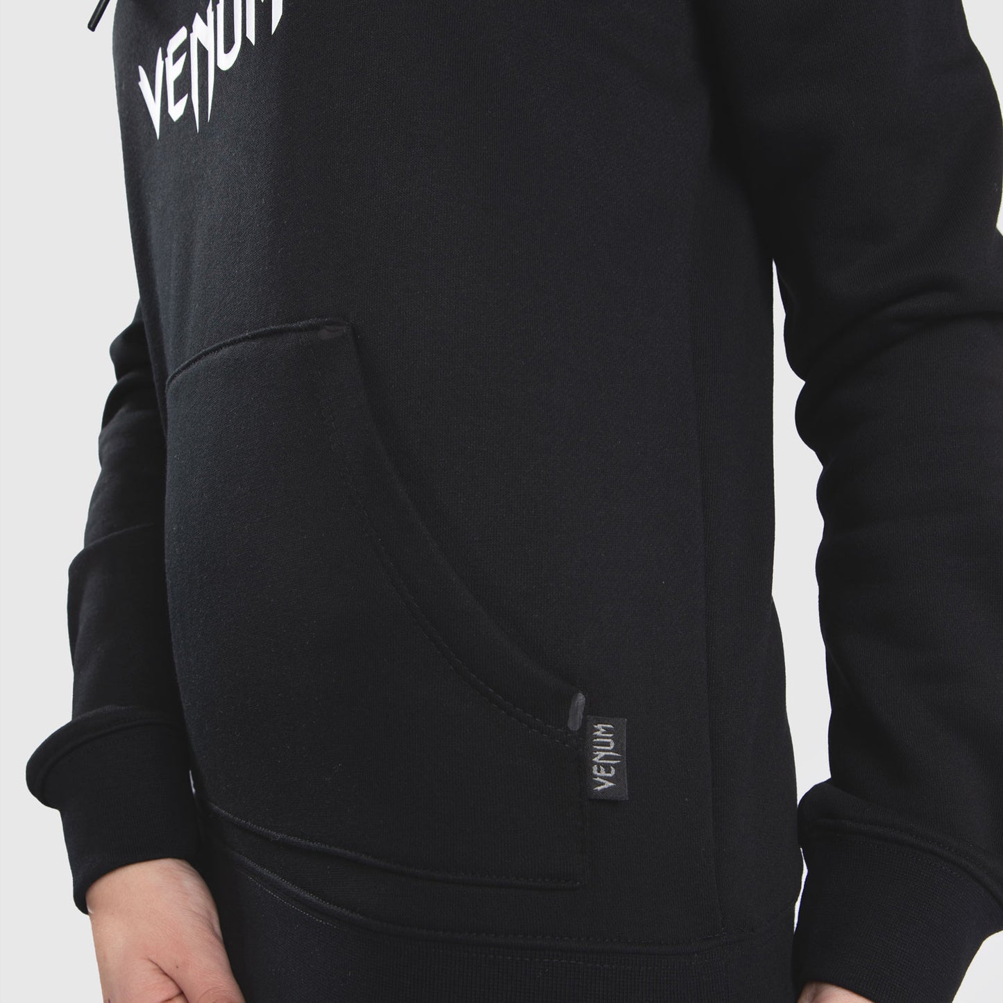 Sudadera con capucha Venum Classic - De mujer - Negro