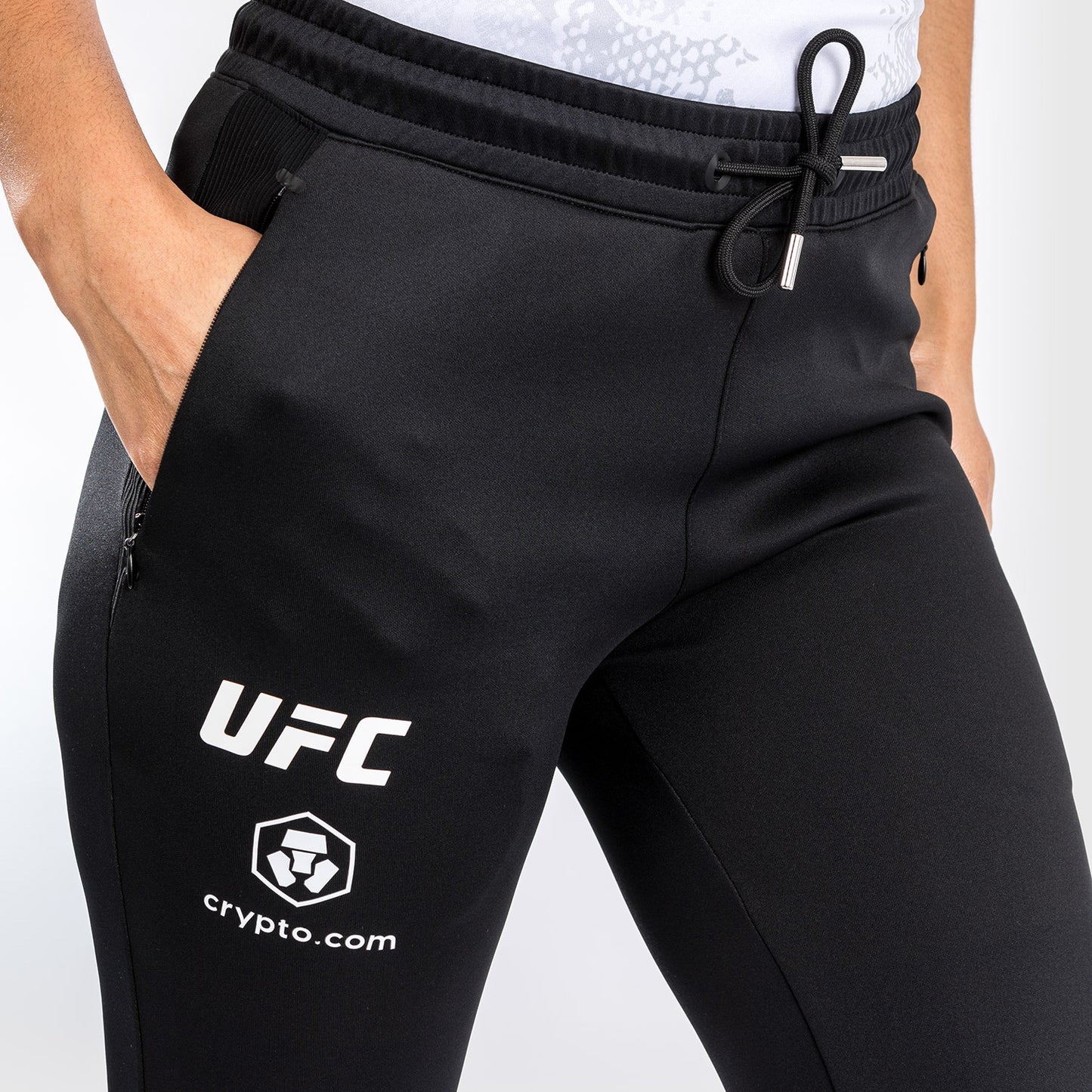 UFC Adrenaline by Venum Authentic Fight Night Pantalón Walkout para Mujer - Negro