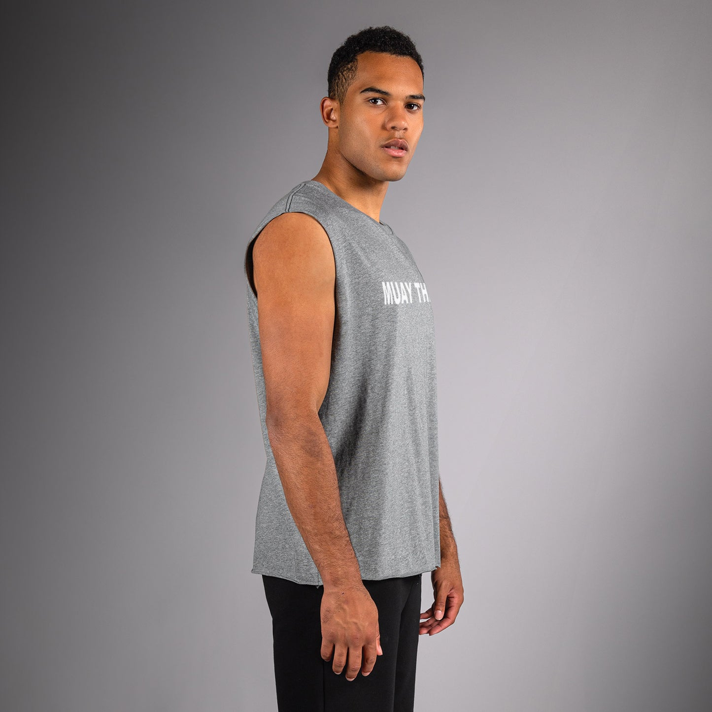 Venum Muay Thai VT Camiseta – Gris Jaspeado
