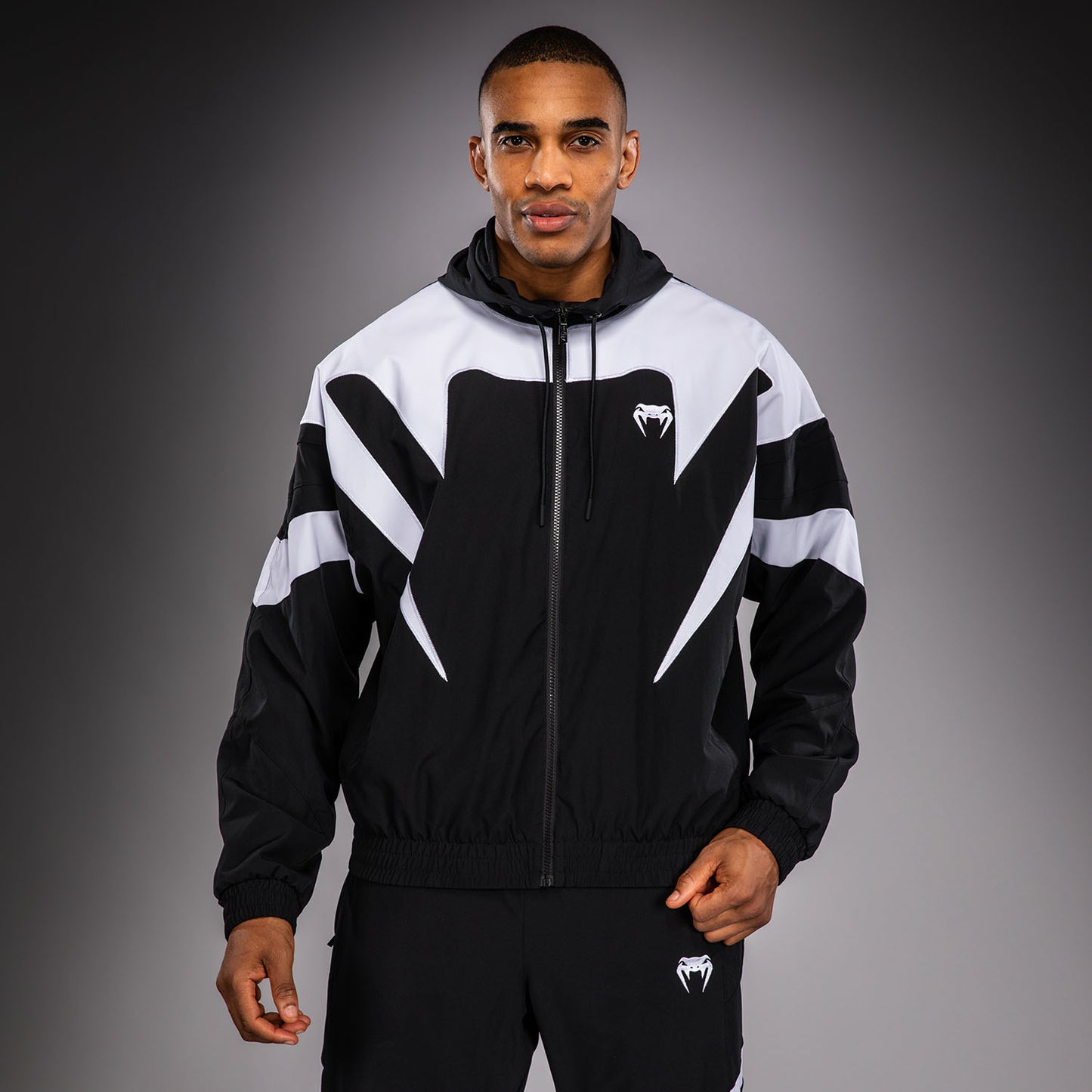 Venum Attack 90 Chaqueta de Chándal – Blanco/Negro