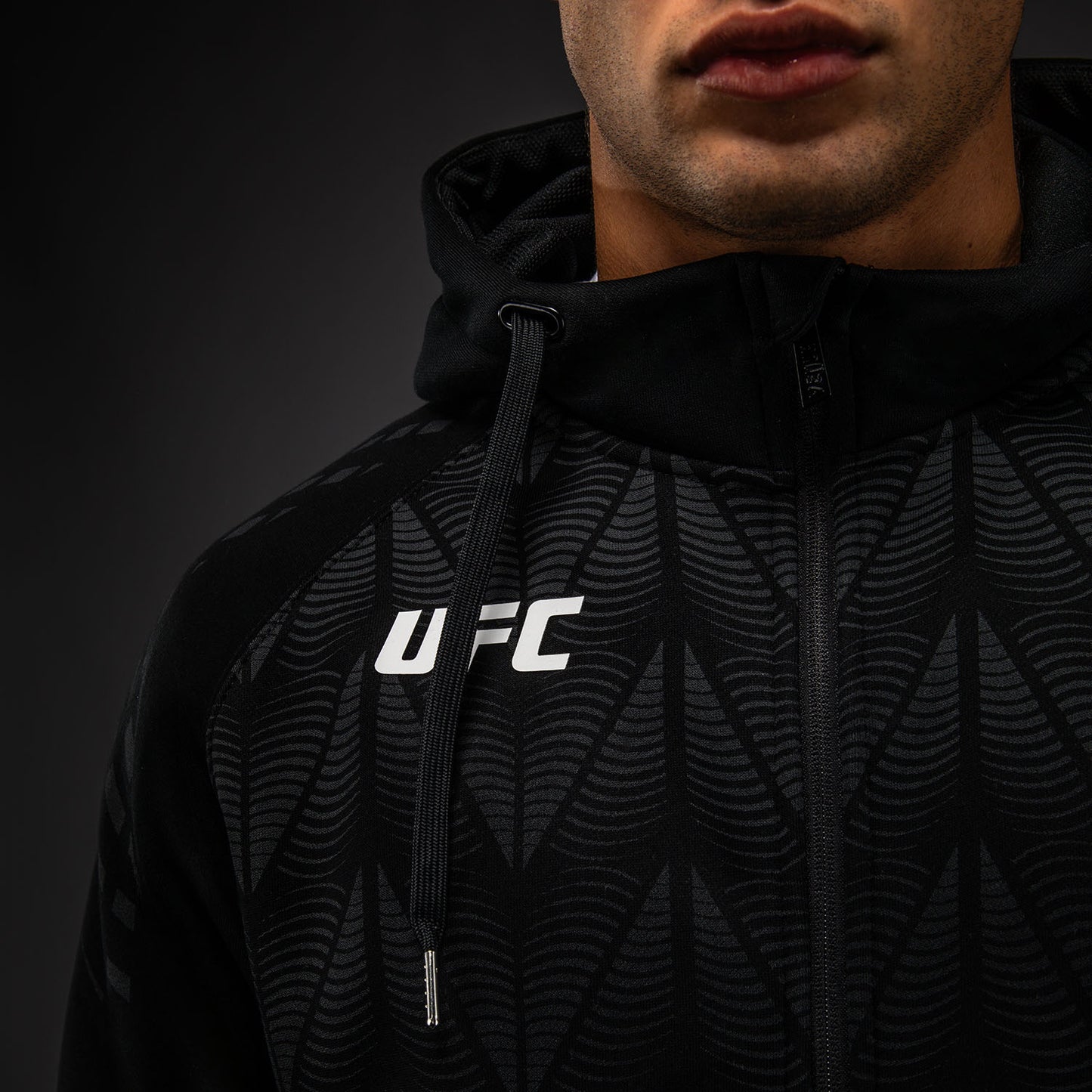 UFC Zenith by Venum Replica Sudadera con cremallera Hombre - Negro