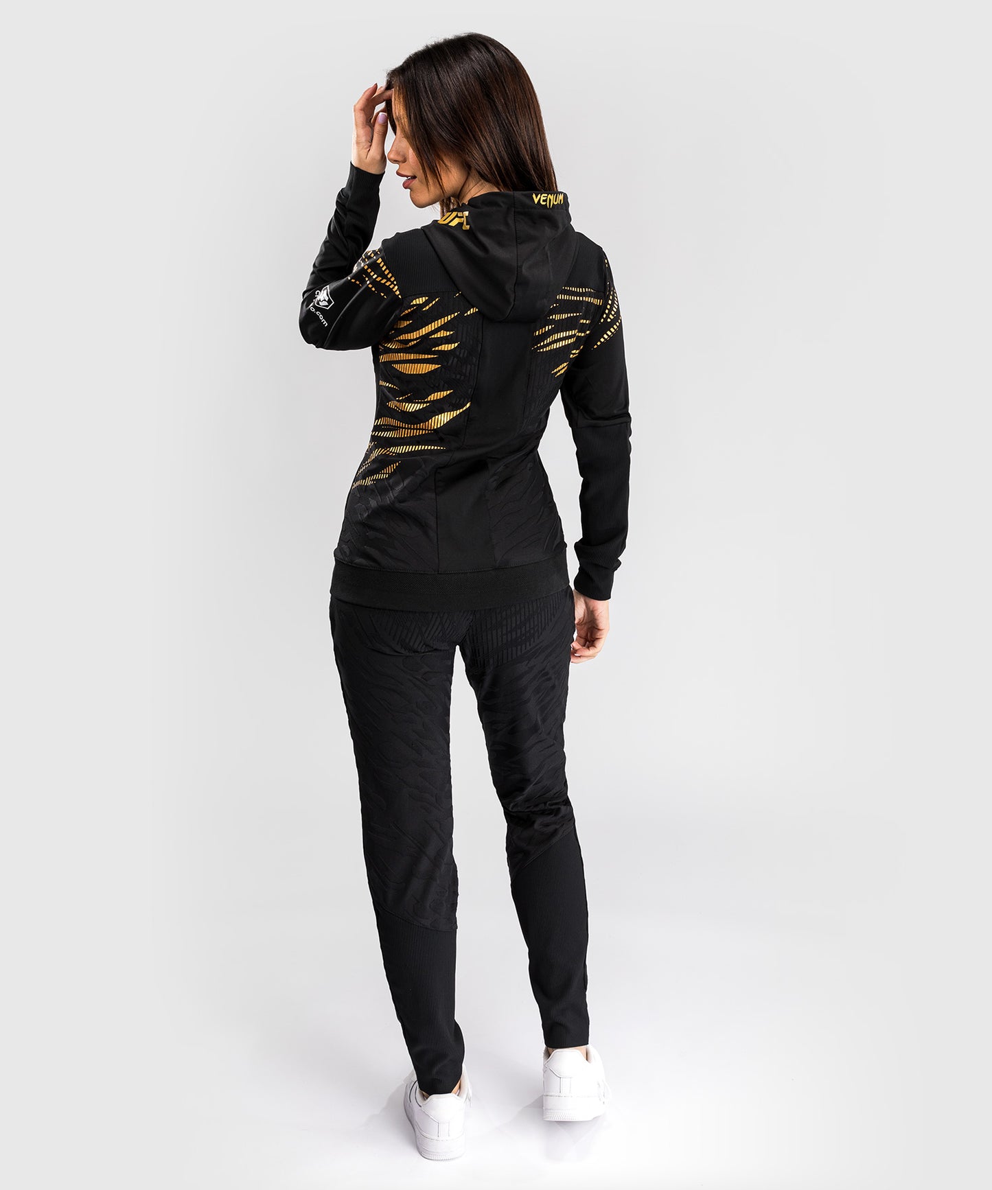 UFC Fusion by Venum Authentic Fight Night Sudadera con Capucha para Mujer - Champion
