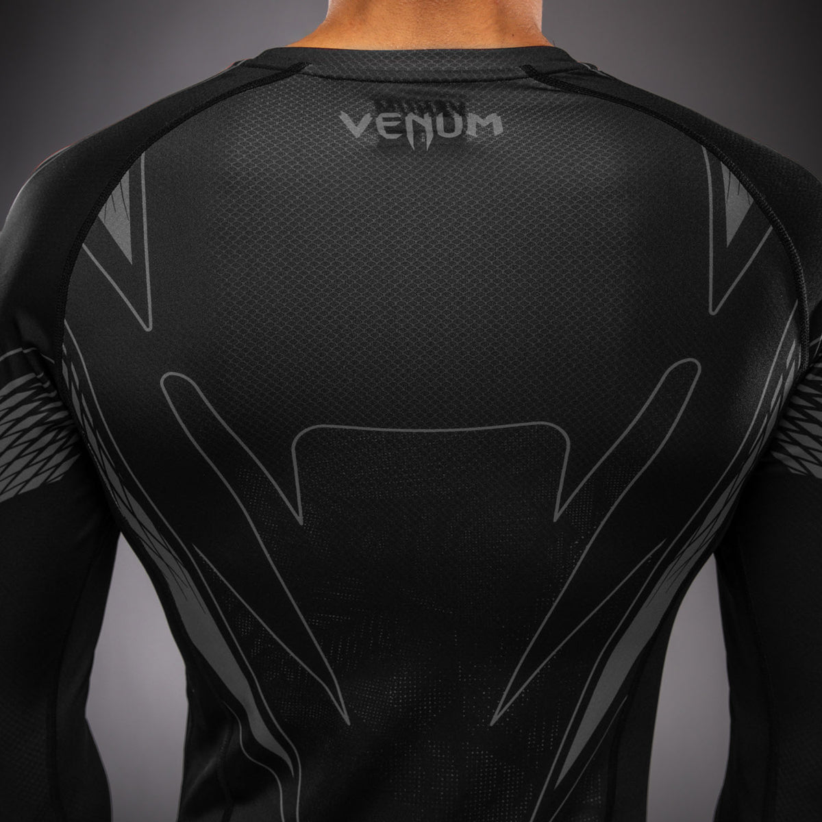 Venum Amazonia Reborn Camiseta de compresión de manga larga - Negro/Gris