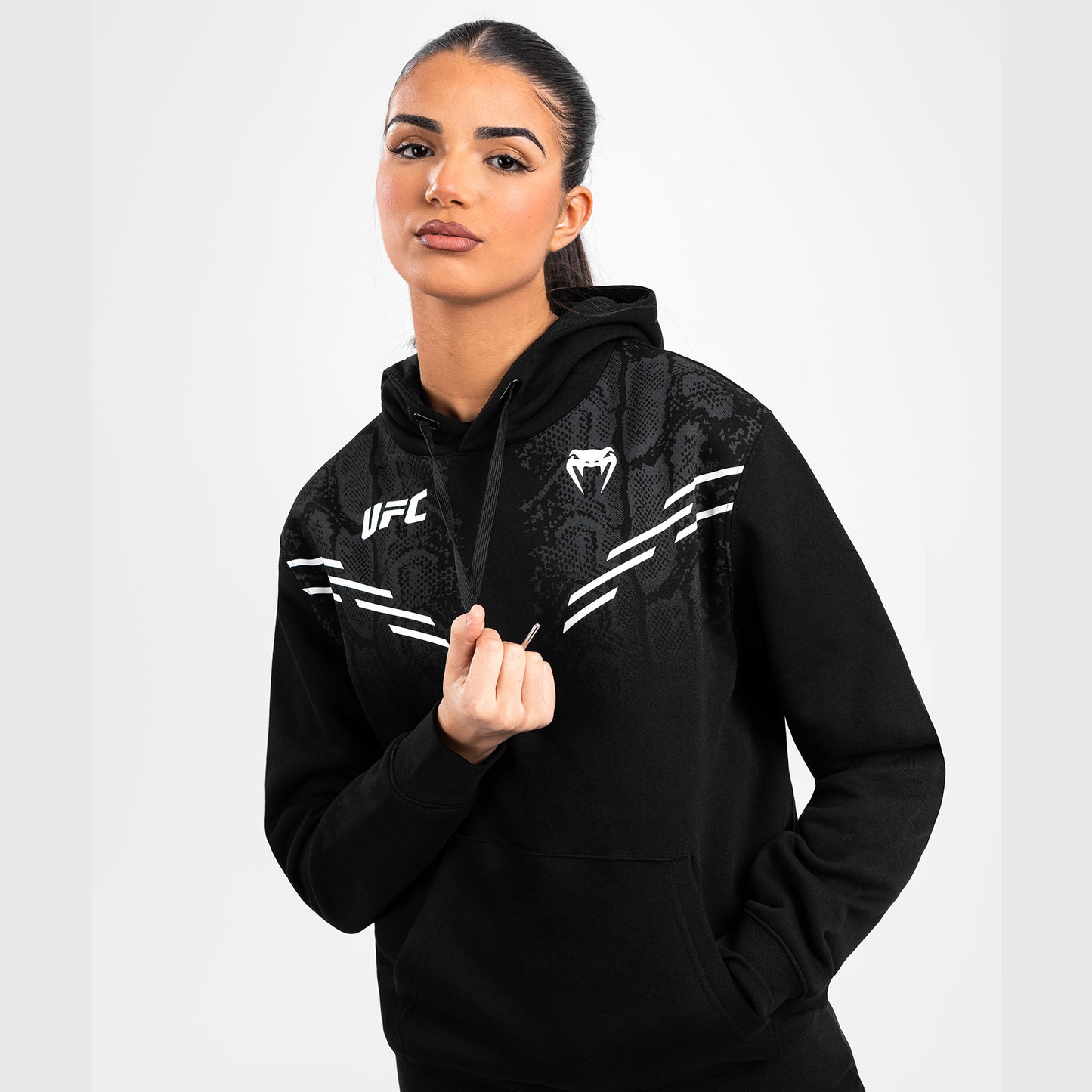 UFC Adrenaline by Venum Replica Sudadera con capucha para Mujer - Negro