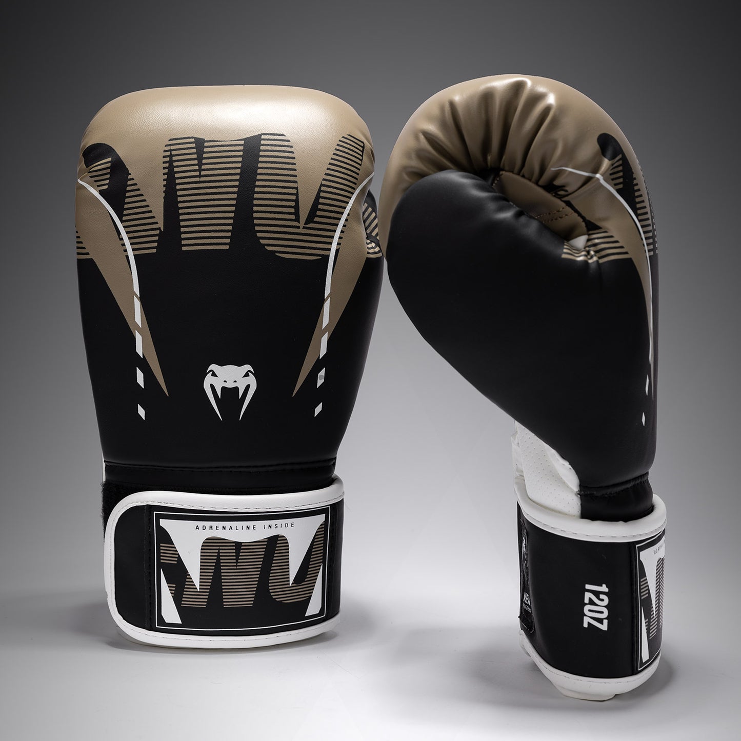 Venum Adrenaline Guantes de Boxeo – Negro/Arena