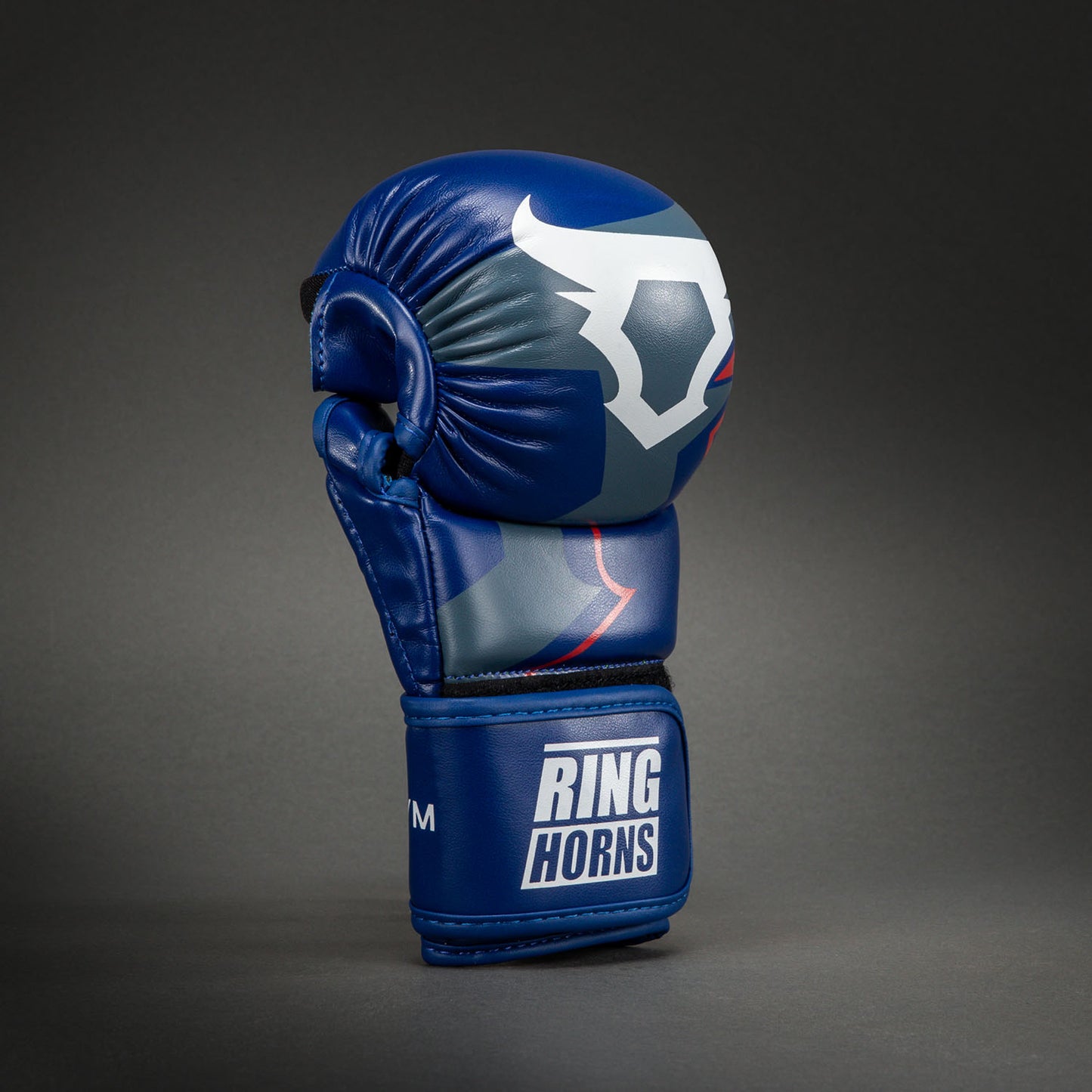Venum Ringhorns Charger Guantes de Sparring MMA - Azul marino/Rojo