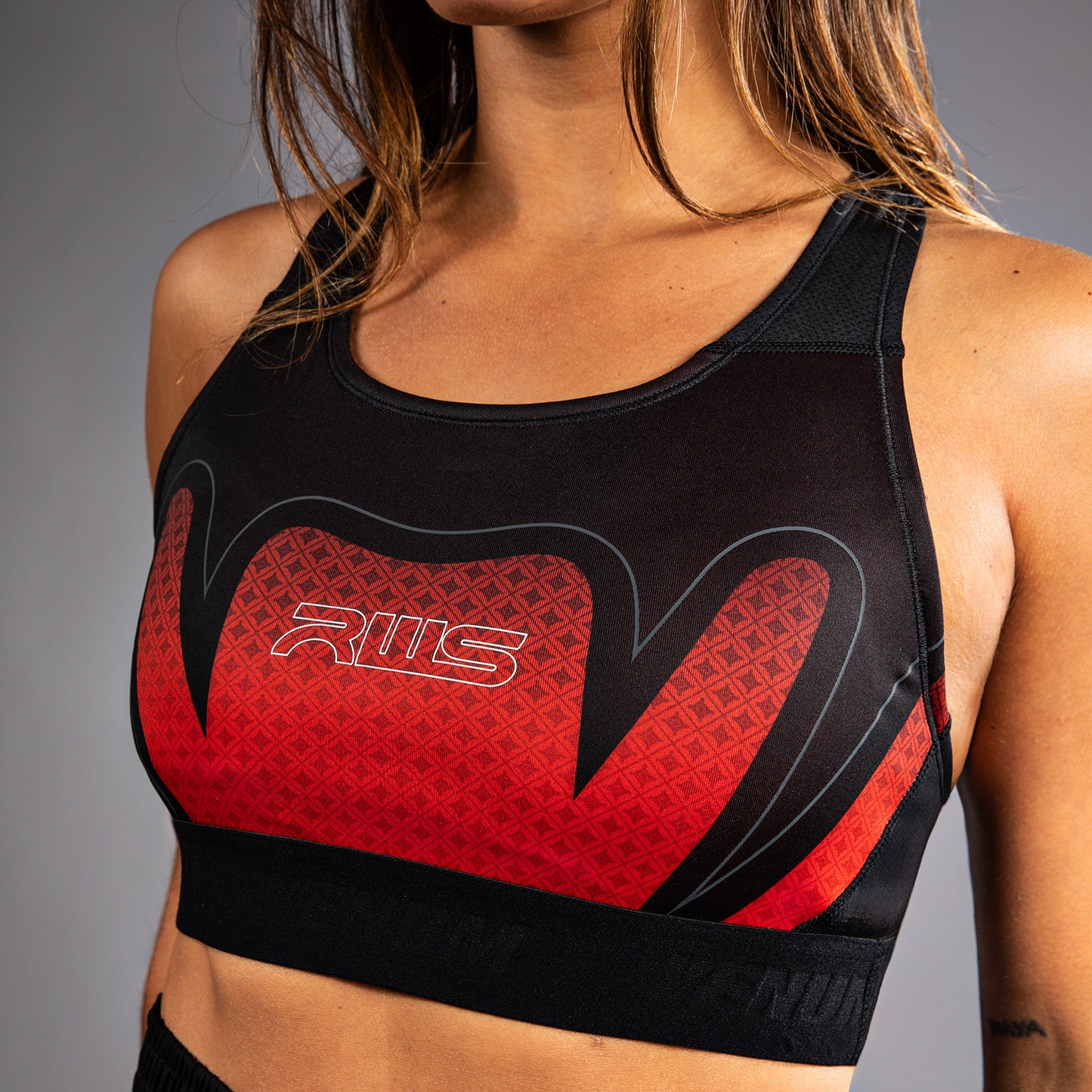 Venum x RWS 2.0 Sujetador Deportivo Mujer – Negro/Rojo
