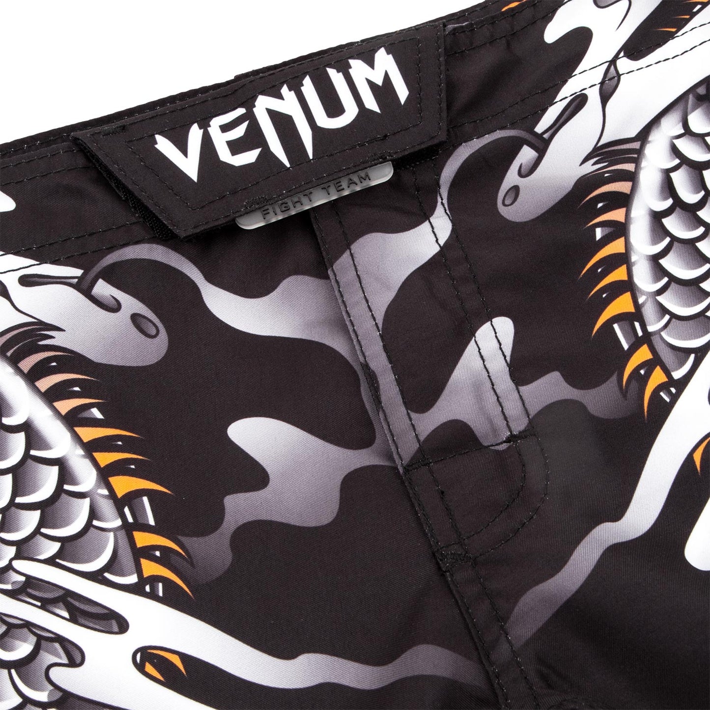 Pantalones MMA Venum Dragon's Flight Kids - Negro/Blanco
