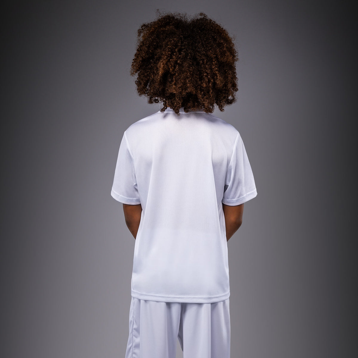 Venum Lineup Camiseta de Rendimiento Manga Corta Para Niños - Blanco/Negro