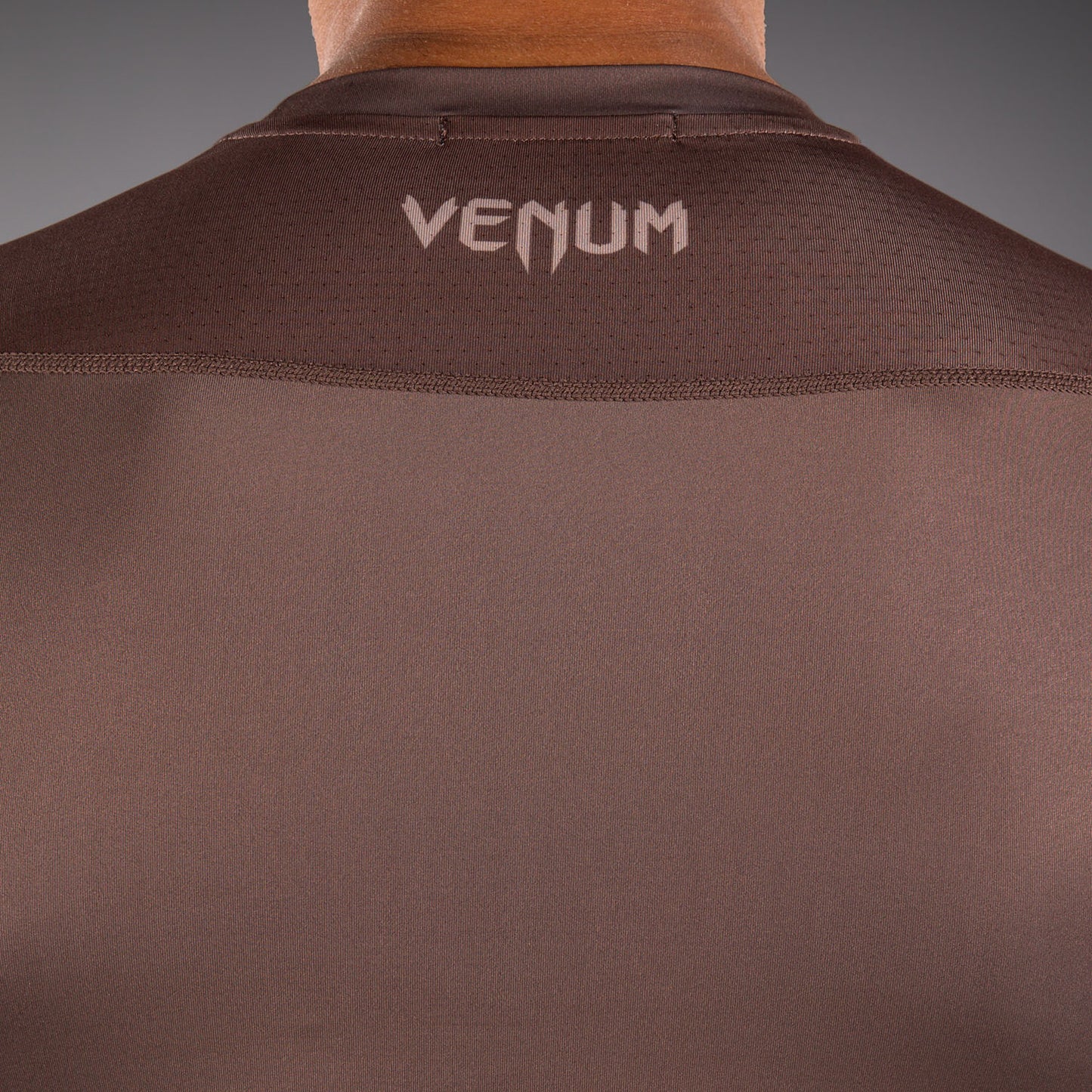Venum No Gi Rashguards - Marrón Chocolate